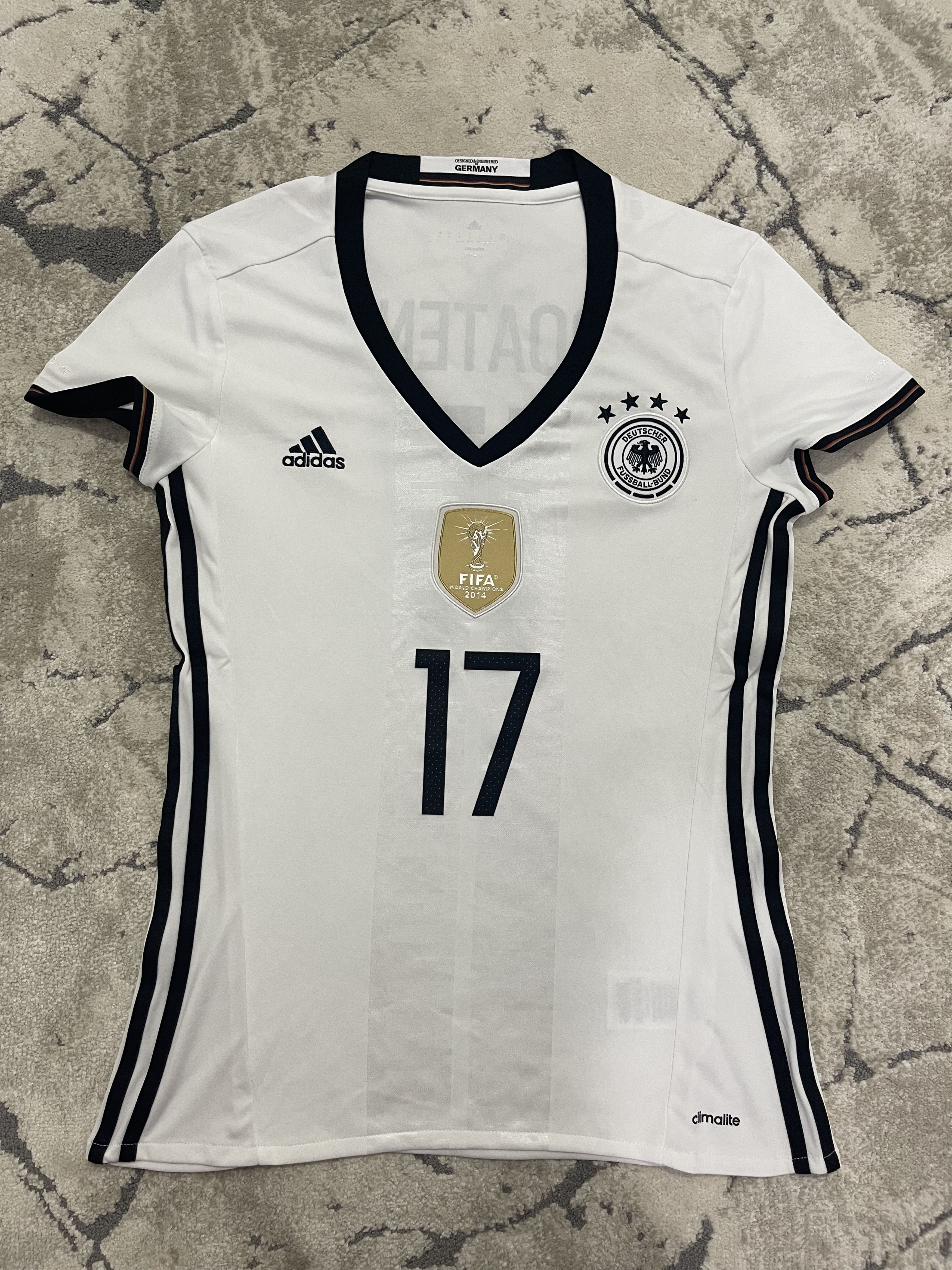 Adidas Adidas Germany Boateng #17 Jersey M Women’s FIFA Badge Size M / US 6-8 / IT 42-44 - 2 Thumbnail
