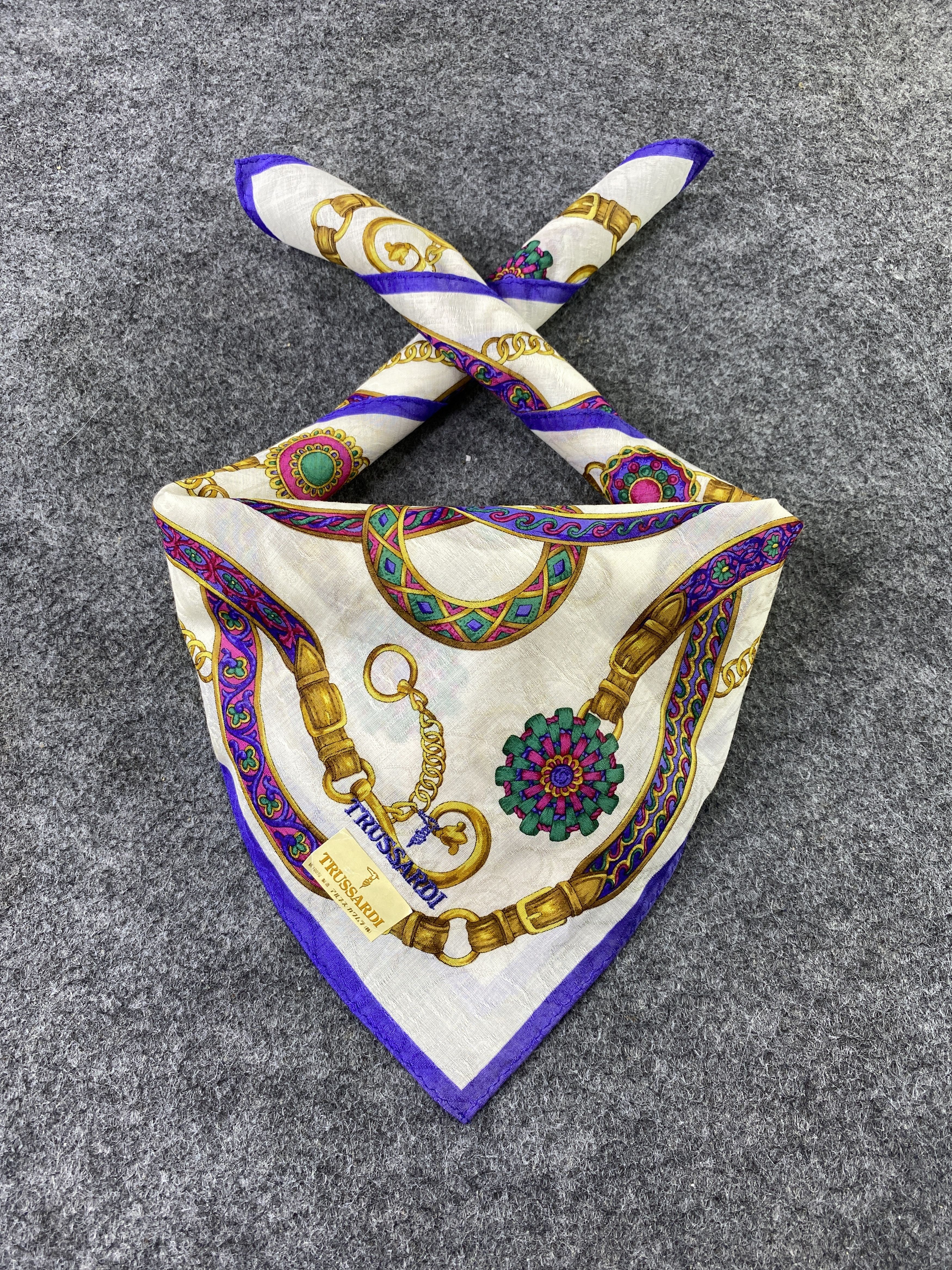 Trussardi Trussardi Handkerchief / Bandana / Neckerchief-B377 Size ONE SIZE - 2 Thumbnail