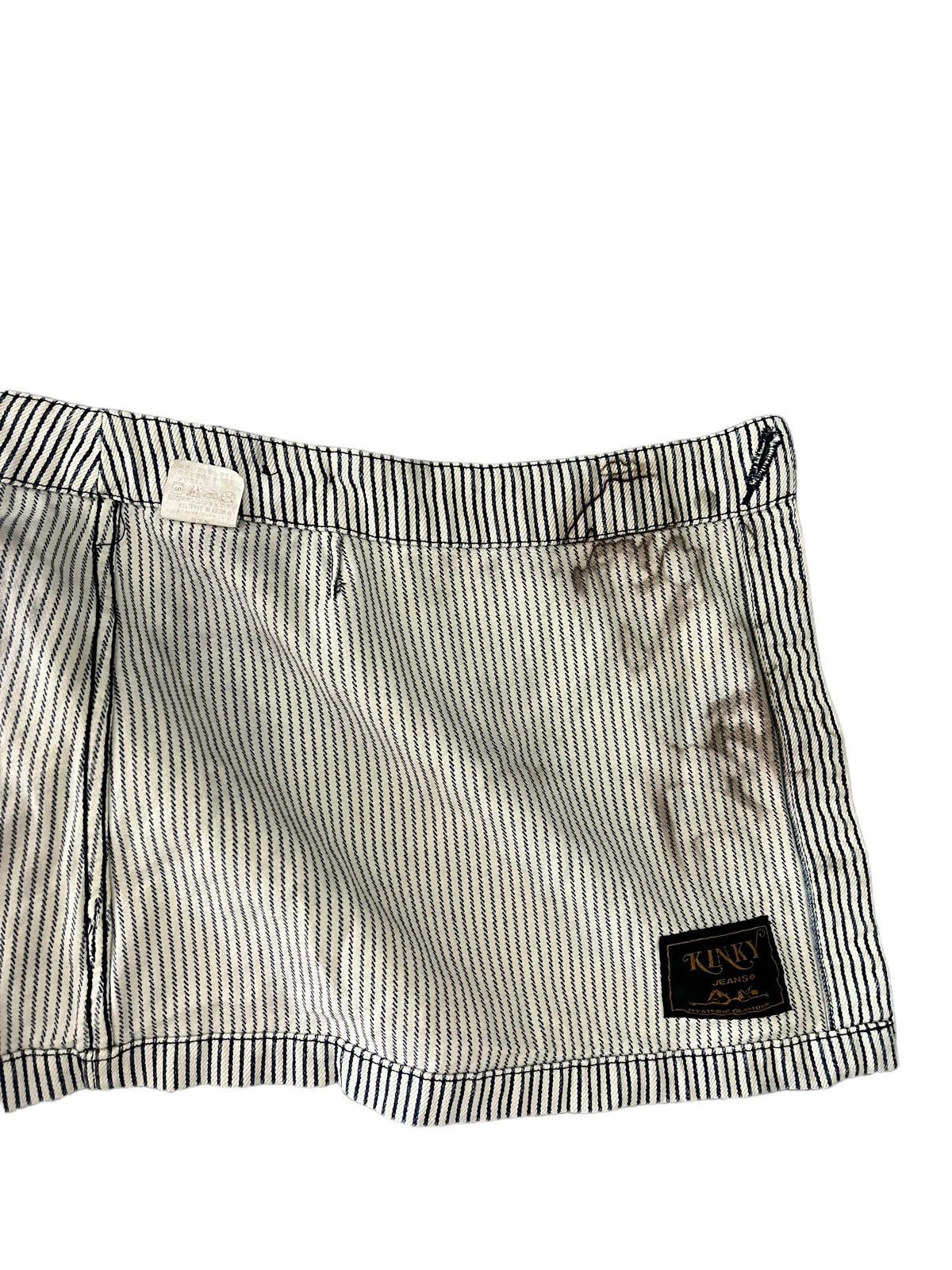 A Stripes Reconstructed Skirts by Hysteric Glamour