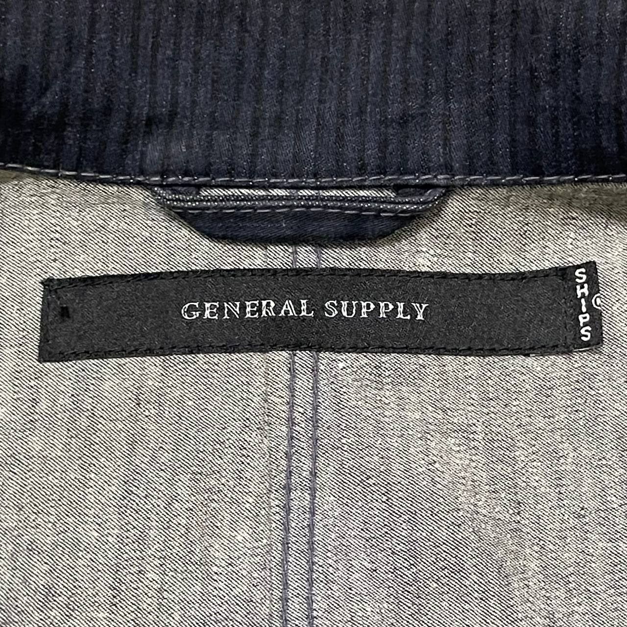 SHIPS Vintage Ships General Supply Hickory Striped Chore Jacket Size US M / EU 48-50 / 2 - 9 Thumbnail