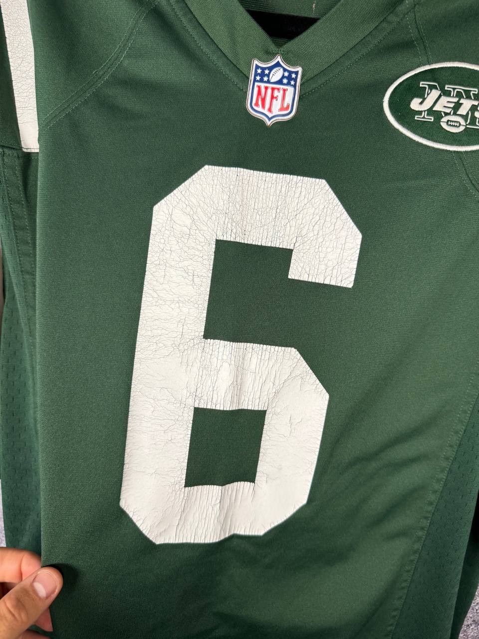 NFL × Nike SANCHEZ New York Jets Nike On Field Football Jersey Size US XL / EU 56 / 4 - 9 Thumbnail