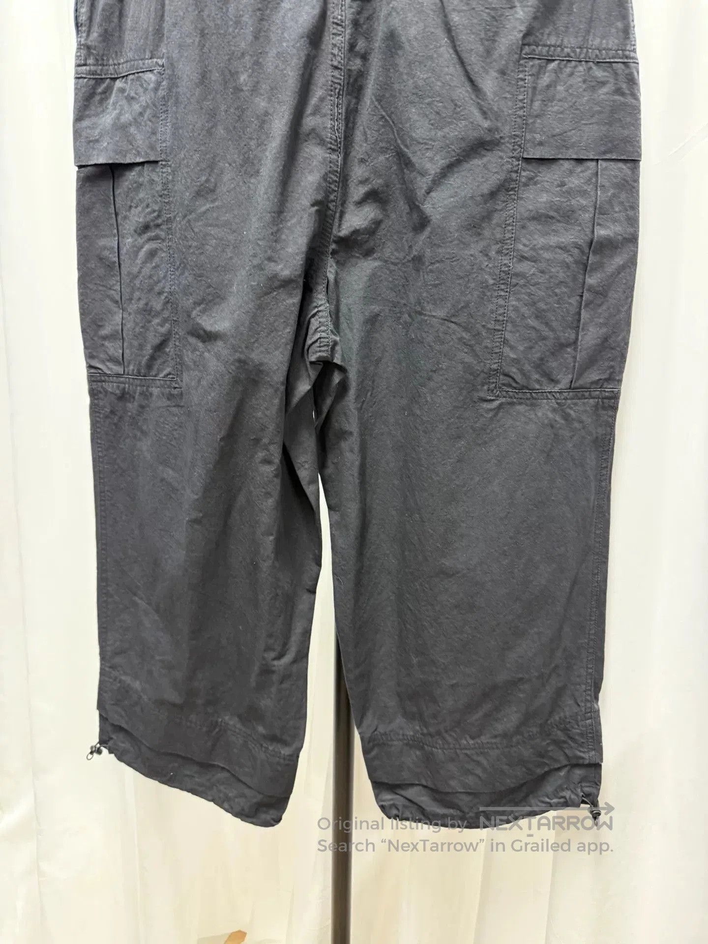 Other Viride Anne Washed Linen Cargo Pants. Size US 31 - 6 Thumbnail