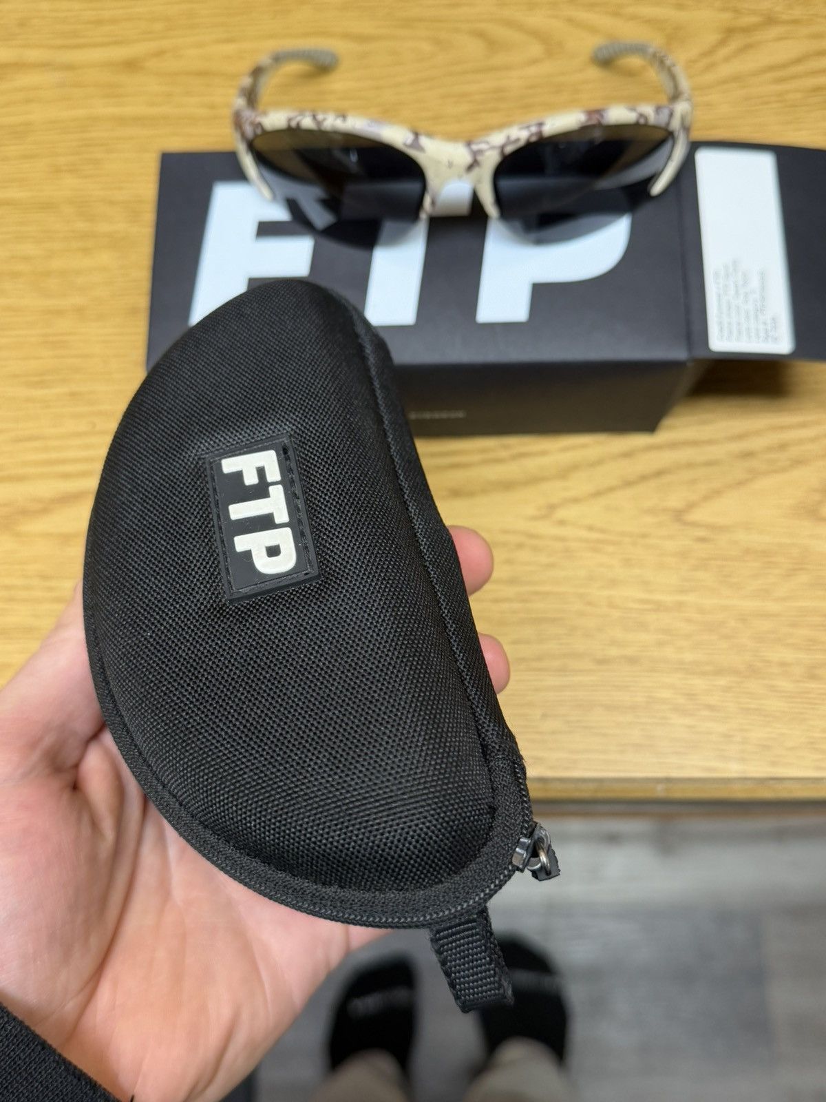 Fuck The Population FTP x Crap Eyewear - Desert Camo - FTP Sport Size ONE SIZE - 3 Thumbnail