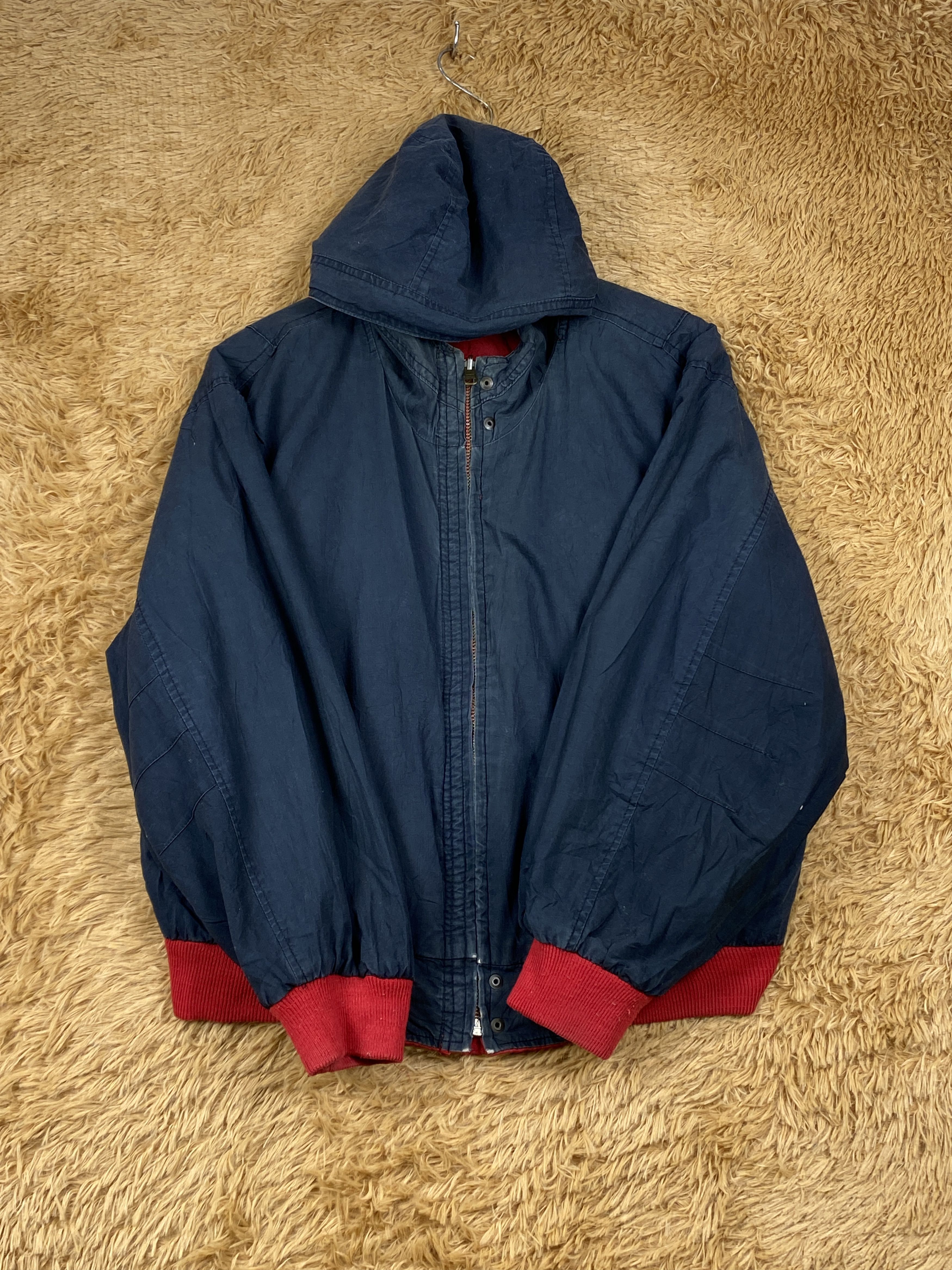 UNIONBAY Vintage Union Bay Reversible Hoodie Jacket J0571 Size US L / EU 52-54 / 3 - 8 Thumbnail