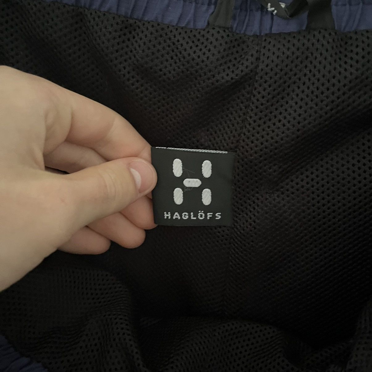 Haglofs Vintage Haglöfs Track Membrane Blue Pants Waterproof Outdoor Size US 36 / EU 52 - 6 Thumbnail