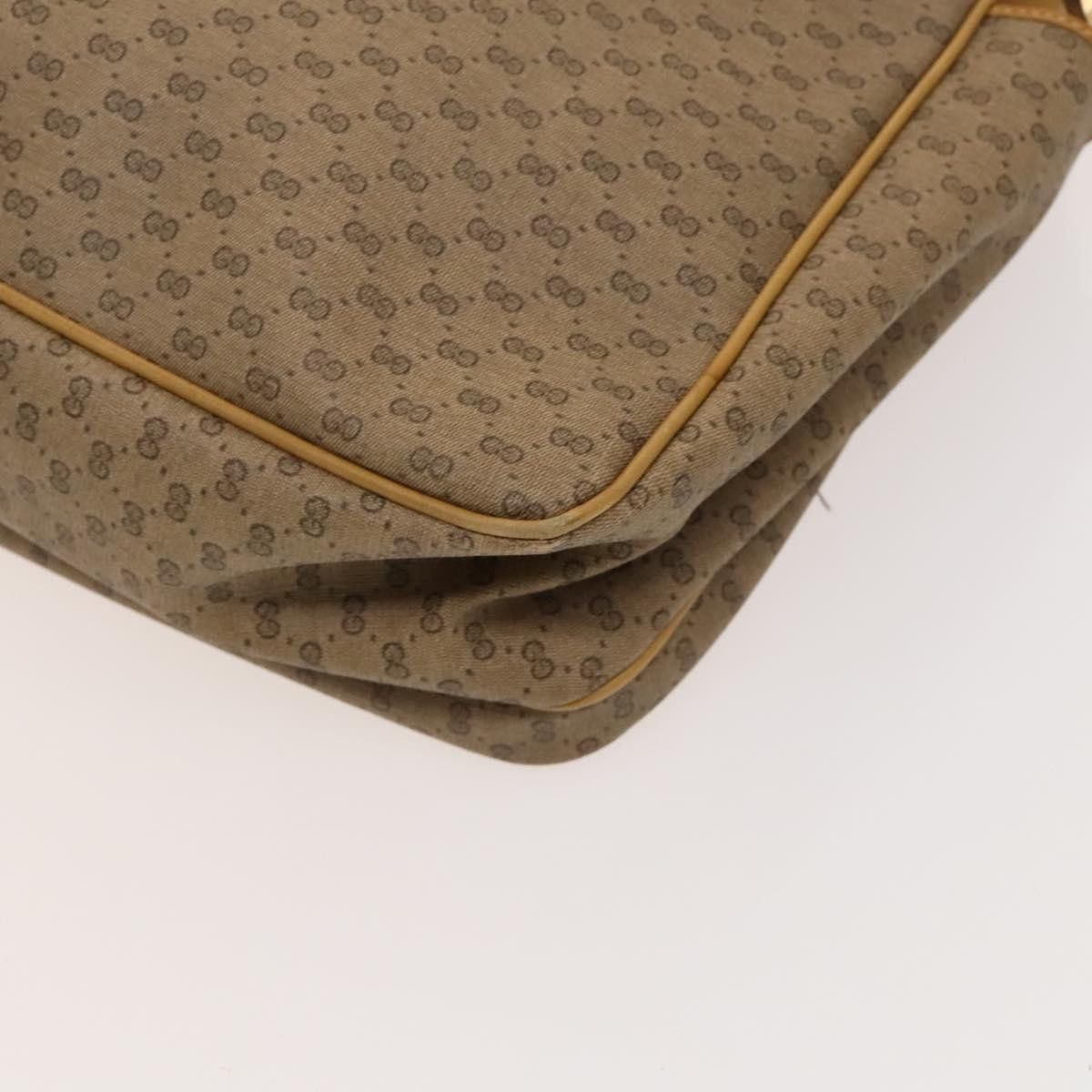 Gucci GUCCI Micro GG Supreme Shoulder Bag Pvc Beige Gold 02 37 02 Size ONE SIZE - 12 Thumbnail