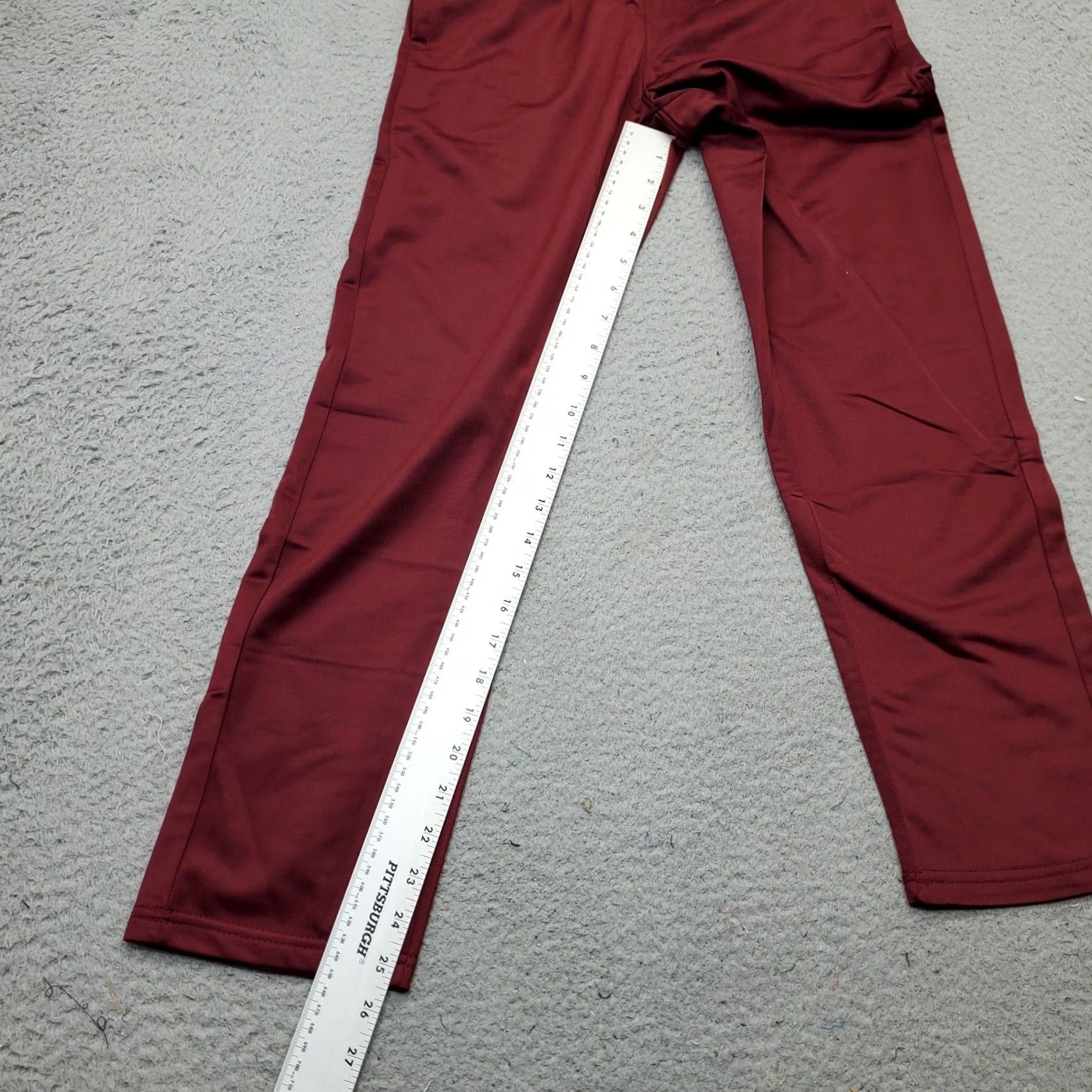 Vintage Ultra Performance Womens Burgundy Track Pants Sweatpants M Size Pockets Elastic Waist Athletic Streetwear Outdoor Size 32" / US 10 / IT 46 - 5 Thumbnail