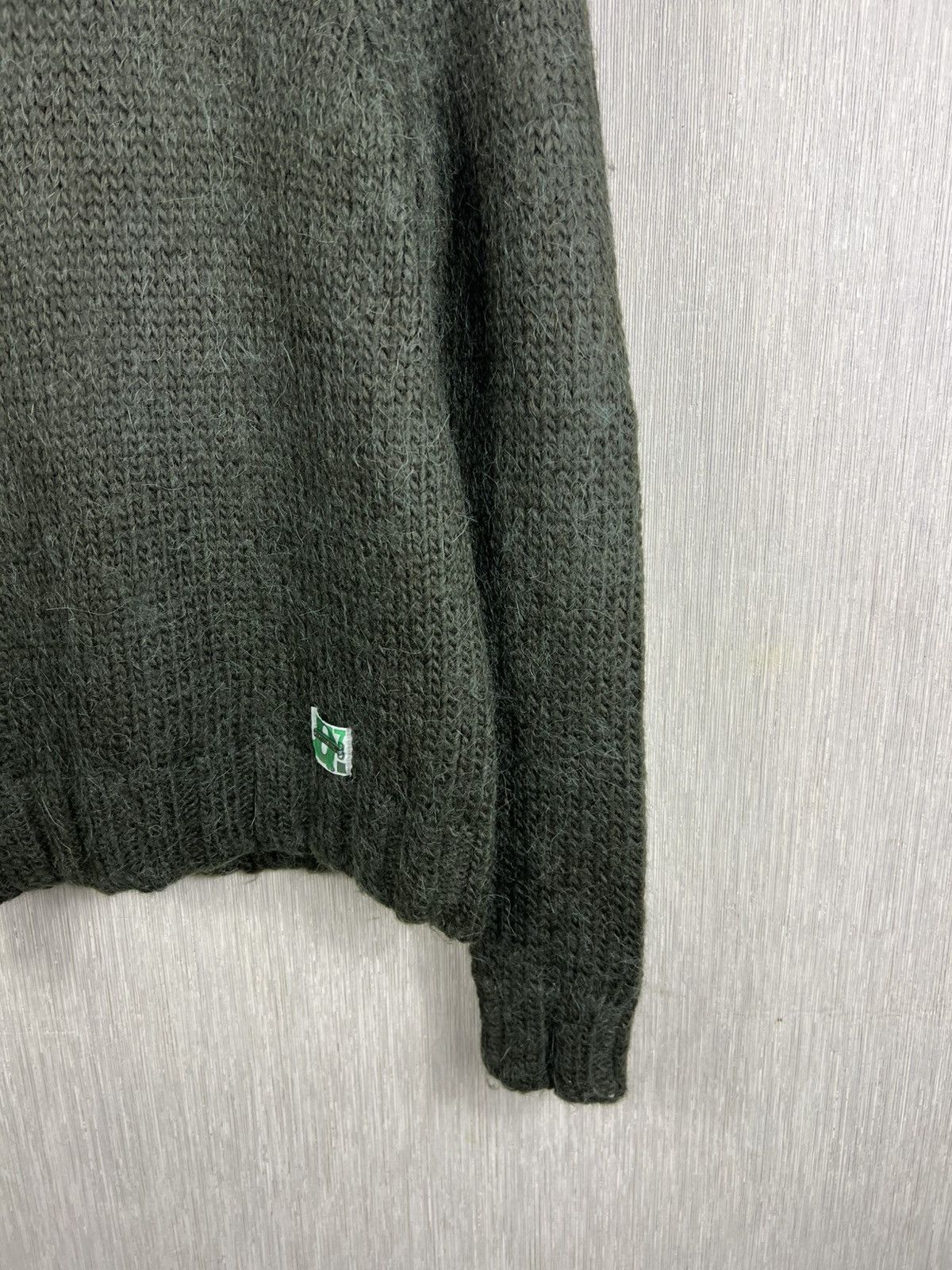 Diesel Vintage Diesel heavy wool alpaca turtleneck sweater gothic Size US M / EU 48-50 / 2 - 11 Thumbnail