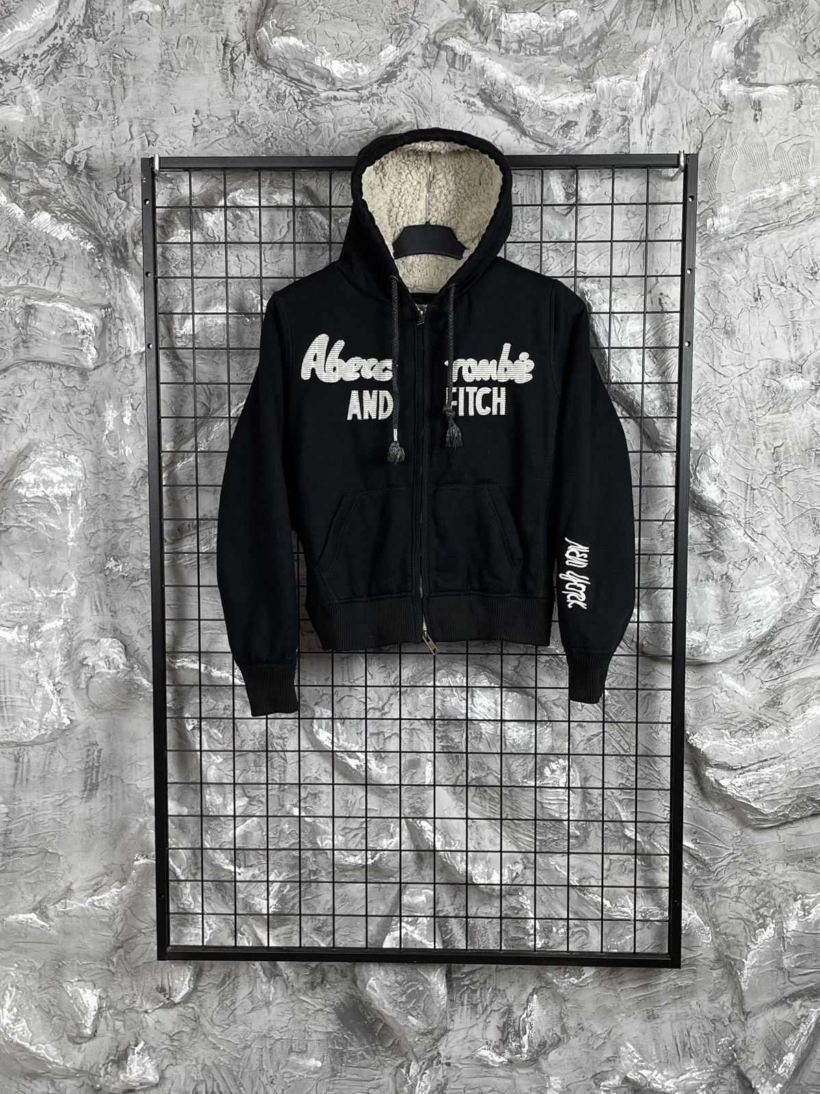 If Six Was Nine Abercrombie and Fitch Vintage 2000s Y2K Fur Jacket LGB Style Size US S / EU 44-46 / 1 - 2 Thumbnail