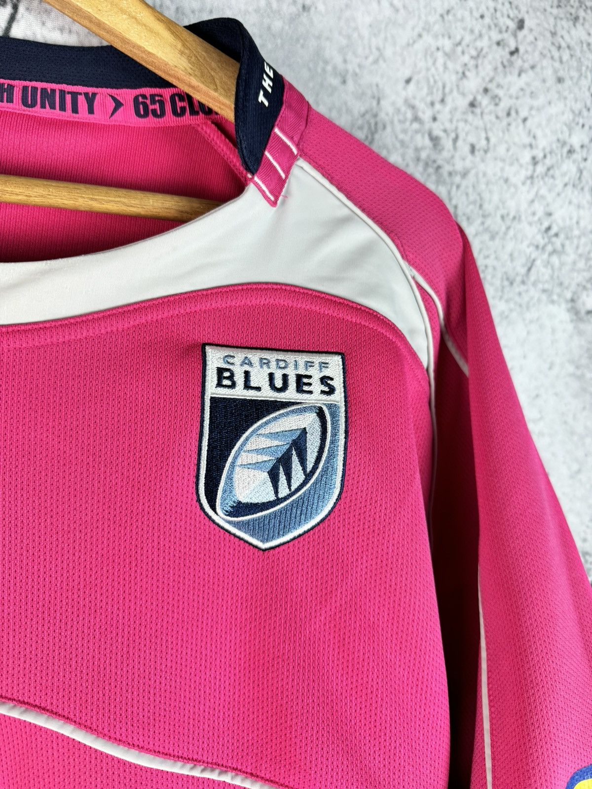 Canterbury of New Zealand Cardiff Blues Canterbury away rugby jersey Size US XXL / EU 58 / 5 - 4 Thumbnail