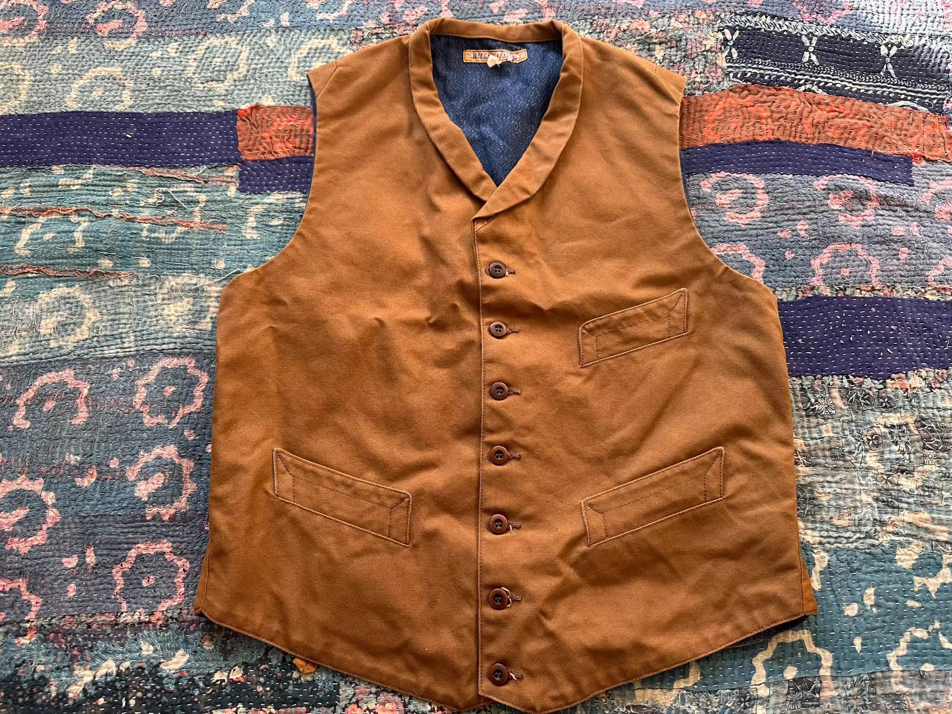 Mister Freedom Mister Freedom 20s Depp Style Work Vest Size 38 Excellent Size US XXS / EU 40 - 2 Thumbnail