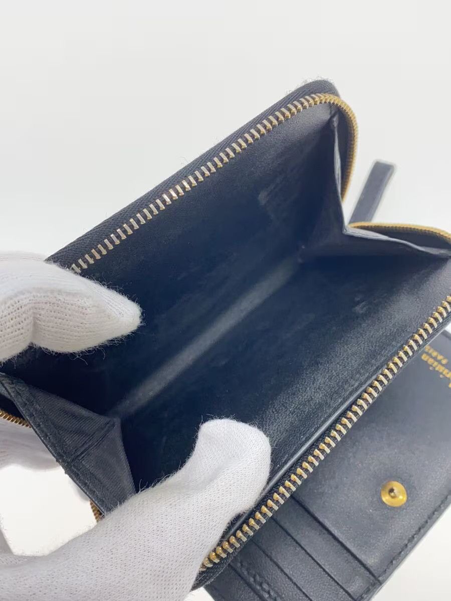 Dior Dior Leather Bi-Fold Wallet Black Size ONE SIZE - 5 Thumbnail