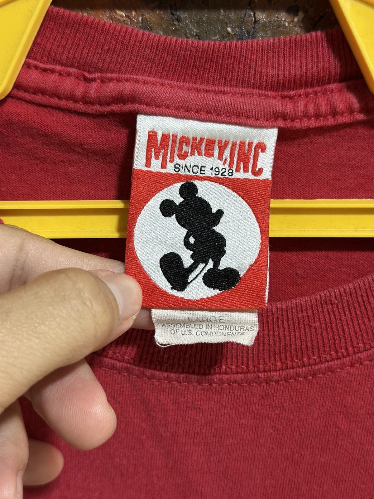 Disney × Mickey Inc × Vintage Vintage The Walt Disney World Faded Tee Size US L / EU 52-54 / 3 - 5 Thumbnail