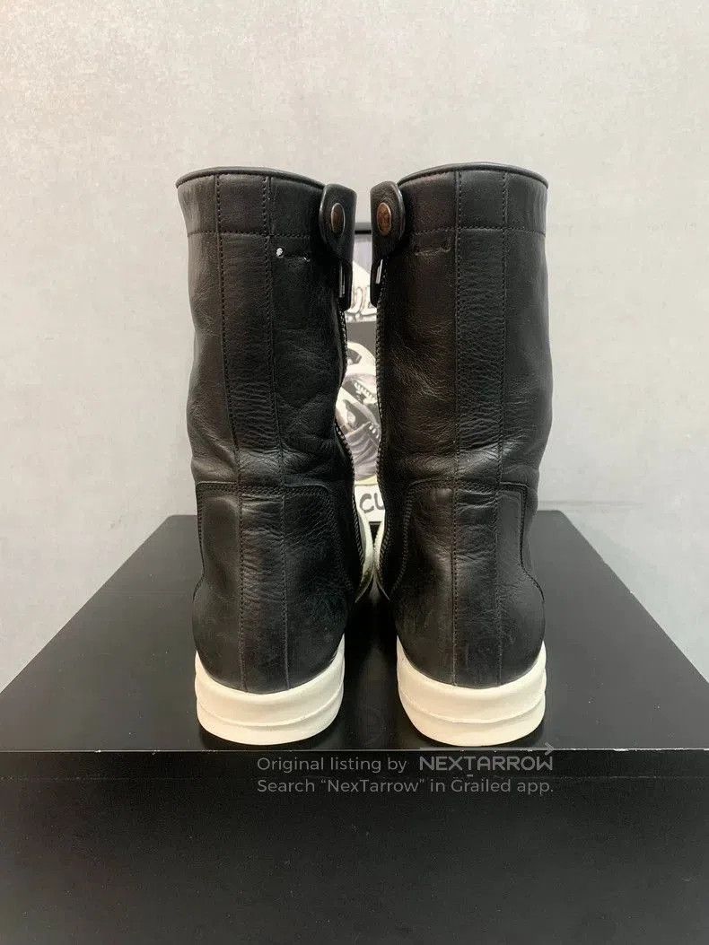 Rick Owens Rick Owens Black Leather High Boots. Size US 7 / EU 40 - 7 Thumbnail