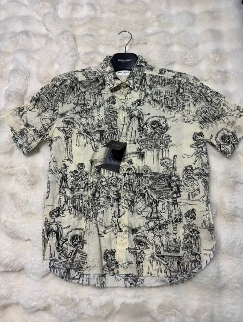 Saint Laurent Paris Saint Laurent Paris size 39 Dreamy Journey short-sleeved s Size US XS / EU 42 / 0 - 3 Thumbnail