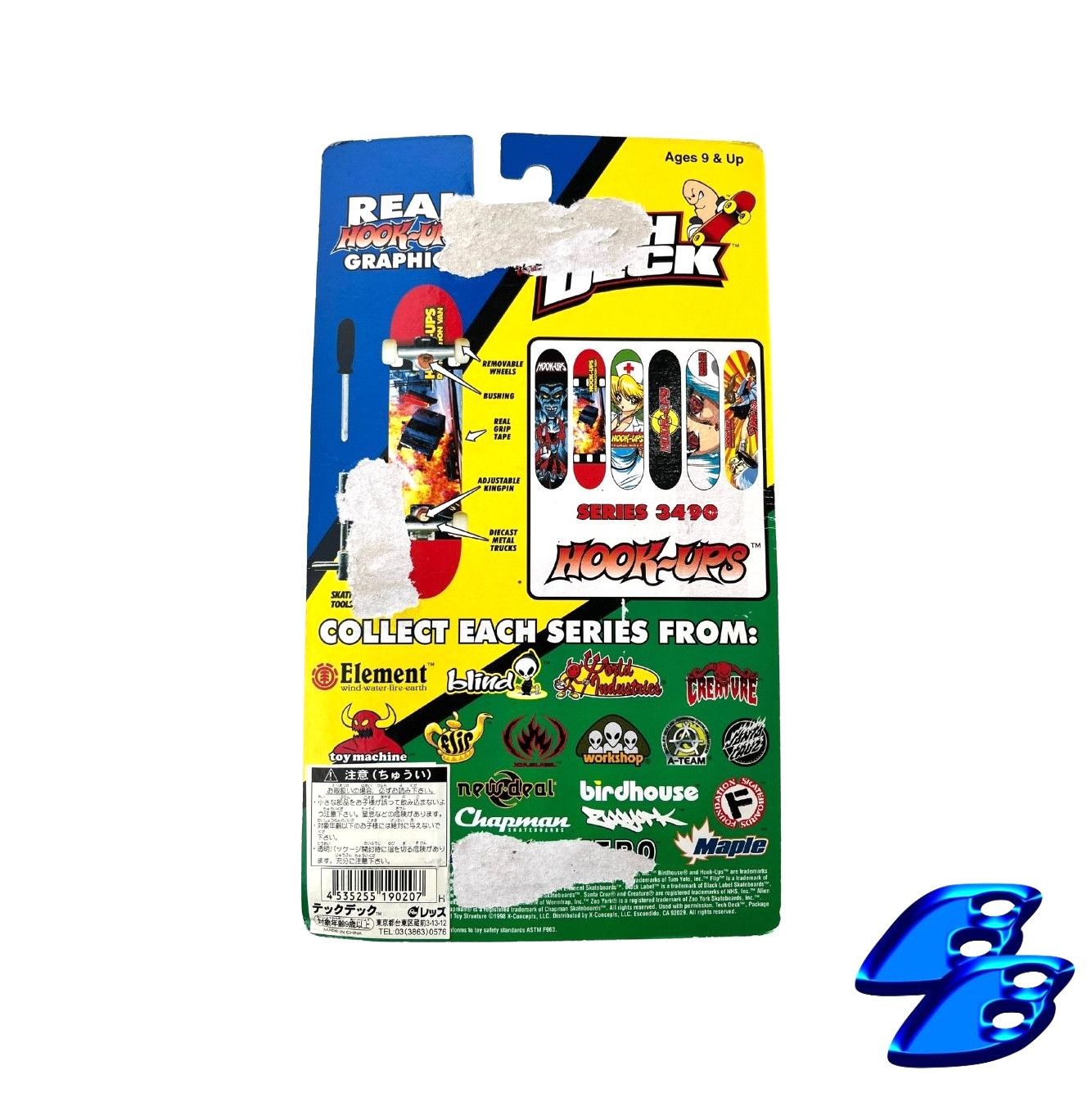 Hook-Ups VINTAGE y2k HOOK UPS / HOOK-UPS TECH DECK DESTROYING AMERICA Size ONE SIZE - 2 Thumbnail