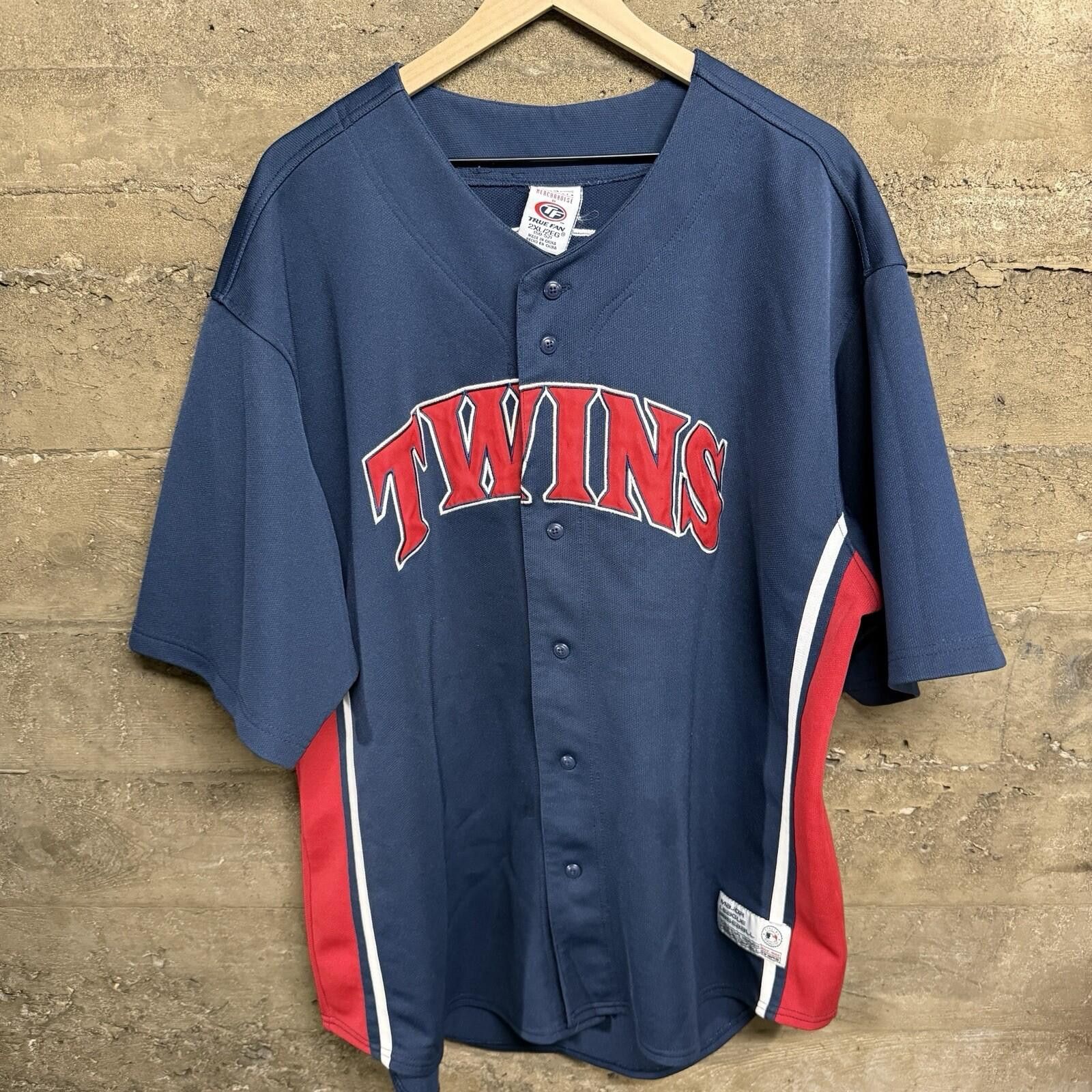 Other Minnesota Twins #48 Tori Hunter Jersey Size XXL True Fan MLB Size ONE SIZE - 1 Thumbnail