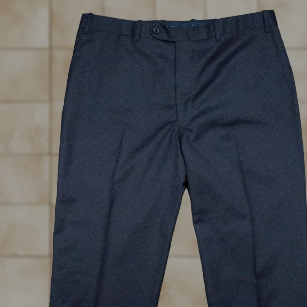 Peter Millar Peter Millar Pants Mens 36x30 Blue Flat Front Trouser Pocket Chino Style Regular Slim Pocketed Size US 36 / EU 52 - 1 Thumbnail