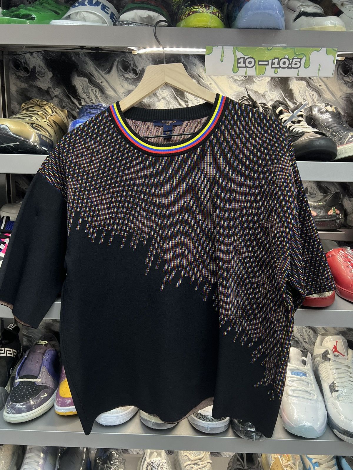 Louis Vuitton Louis Vuitton Monogram Pixel Knit Top Size US M / EU 48-50 / 2 - 1 Thumbnail