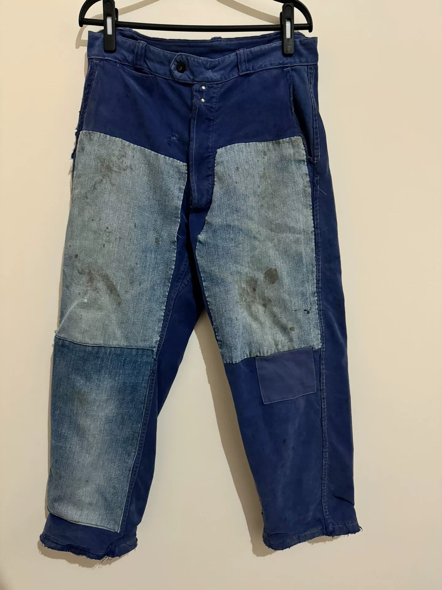 Vintage vintage 40-60s sun faded work pants Size US 34 / EU 50 - 1 Thumbnail