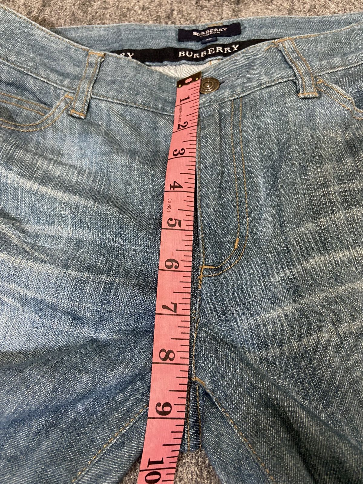 Burberry × Vintage Vintage Y2K burberry london denim pants Size 26" / US 2 / IT 38 - 14 Thumbnail