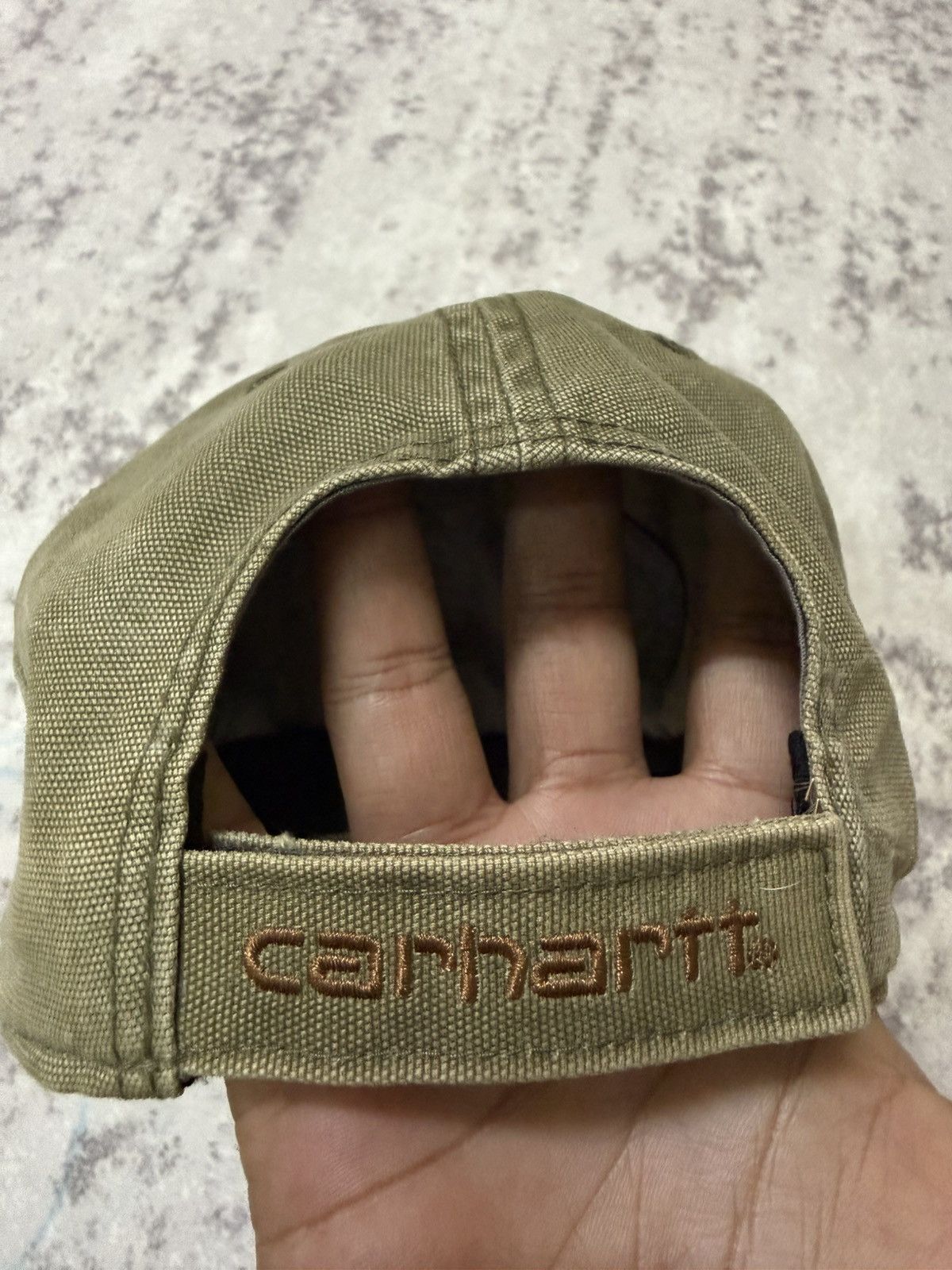 Carhartt Carhartt Adjustable Velcro Cap Size ONE SIZE - 8 Thumbnail