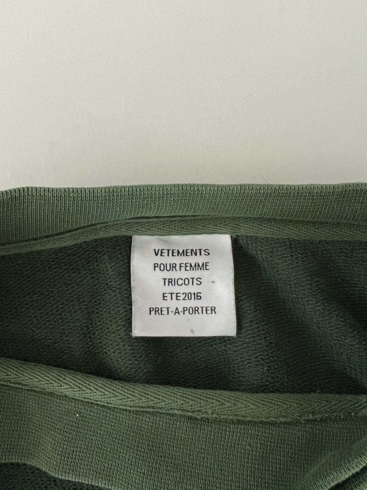 Vetements Vetements 2016 Polizei Reversible Sweatshirt Size US M / EU 48-50 / 2 - 7 Thumbnail