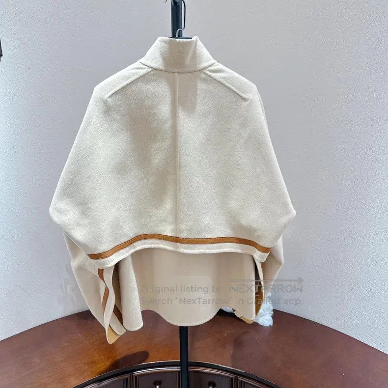 Hermes Hermes Wool Equestrian Cloak Size XXS / US 00 / IT 34 - 2 Thumbnail