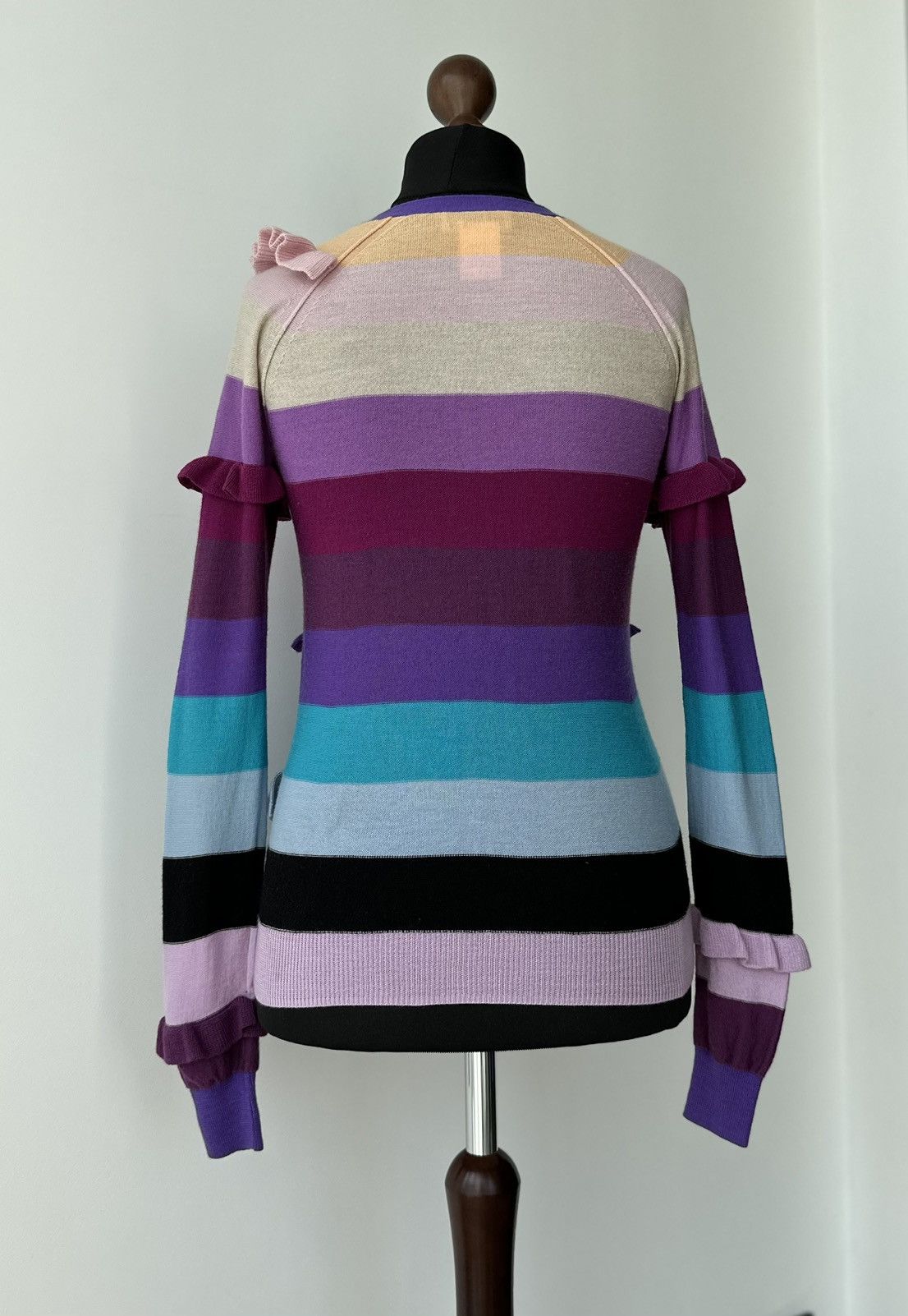 Sonia Rykiel Sonia Rykiel Women's 100% Merino Wool Sweater Jumper Size M Size M / US 6-8 / IT 42-44 - 3 Thumbnail