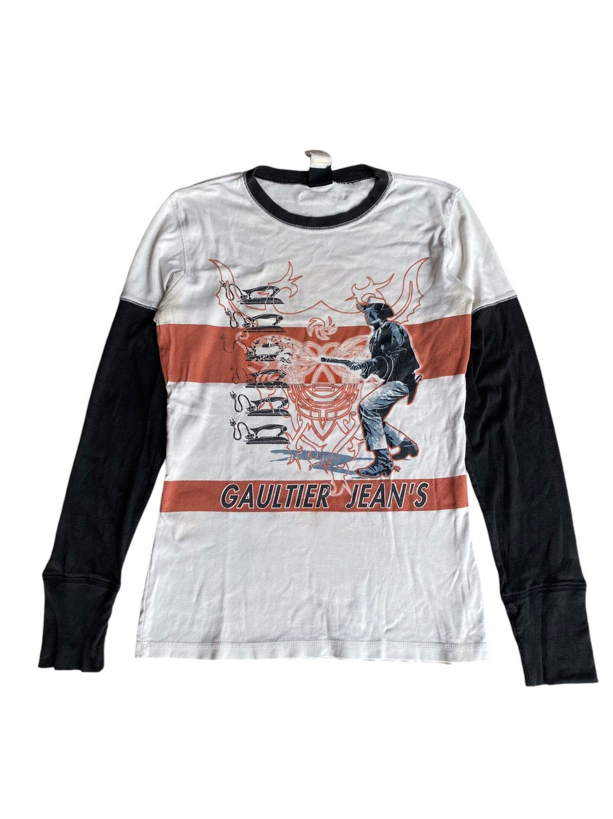 Jean Paul Gaultier Jean Paul Gaultier cowboy tee longsleeve Size US M / EU 48-50 / 2 - 2 Thumbnail