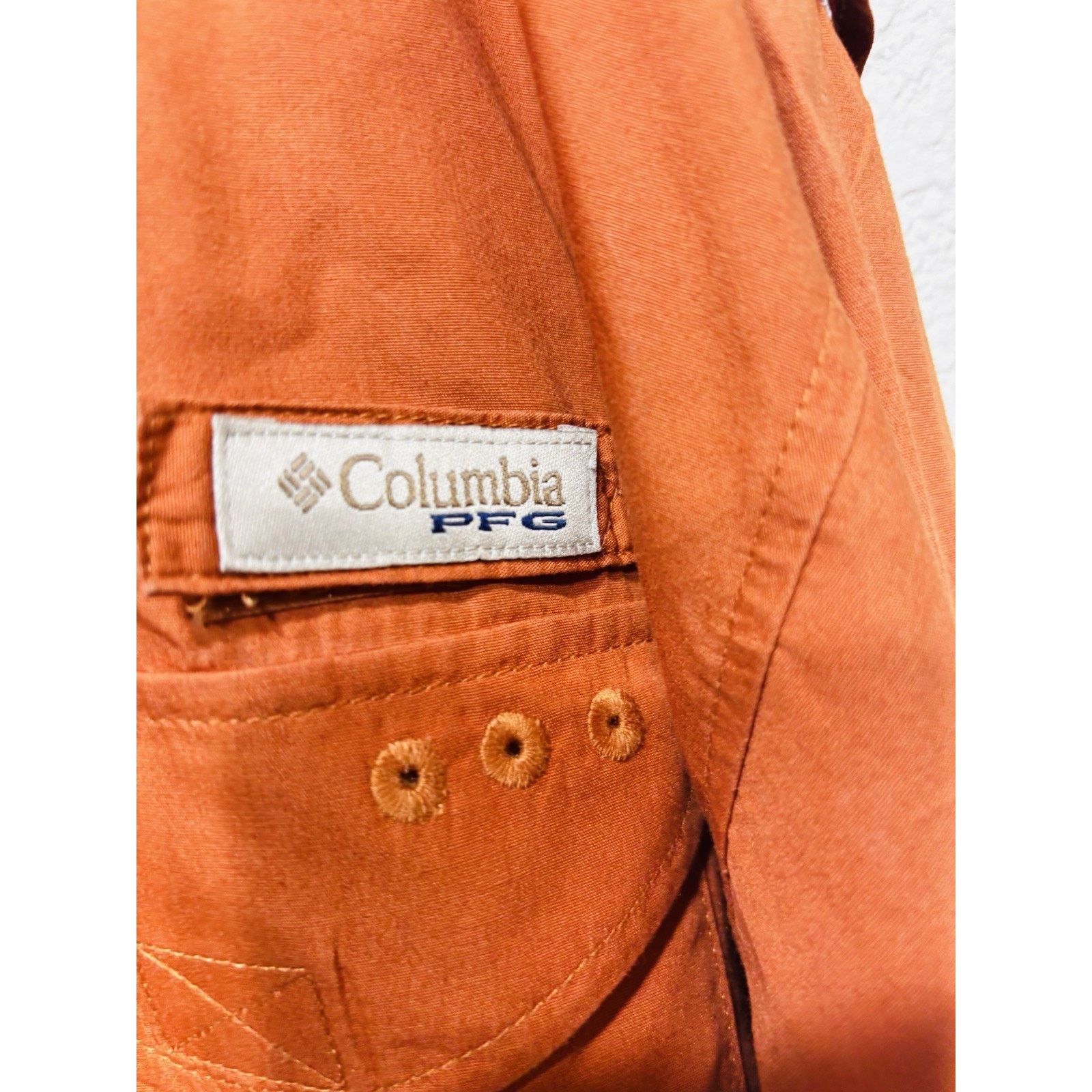 Columbia Texas Longhorns 83 Football Columbia PFG Shirt XL Orange Size US XL / EU 56 / 4 - 7 Thumbnail