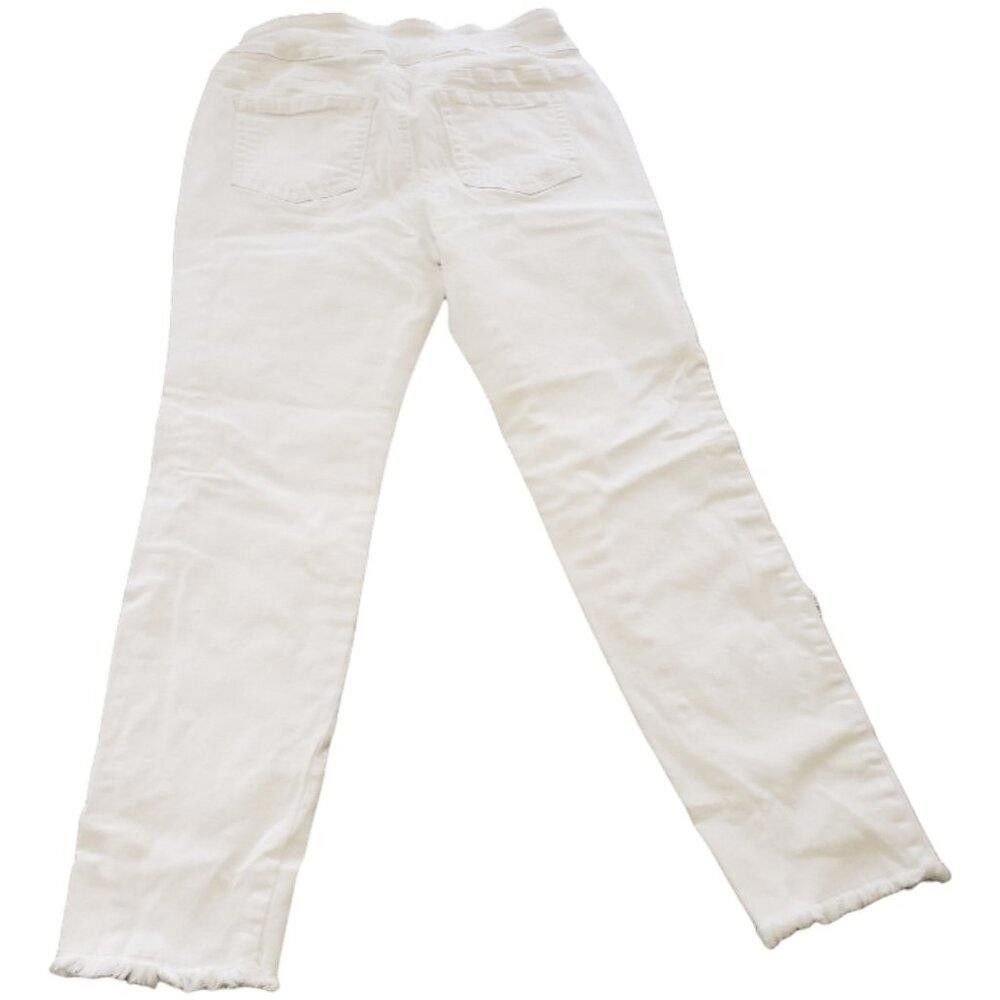Designer CT1494 Ethyl White Crop Jean 8 Size 30" / US 8 / IT 44 - 3 Thumbnail