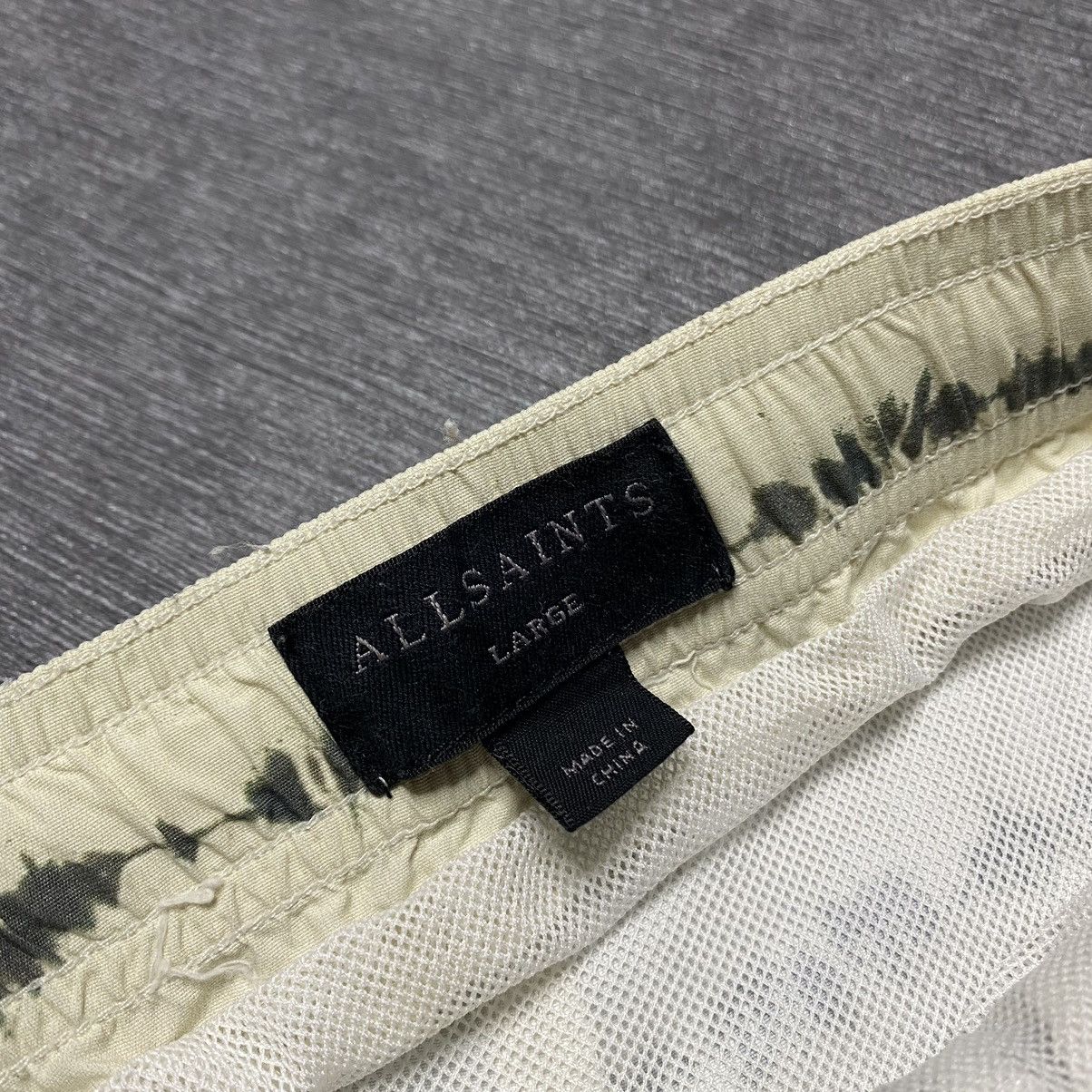 Allsaints × Designer Allsaints shorts nylon print logo Size US 34 / EU 50 - 4 Thumbnail
