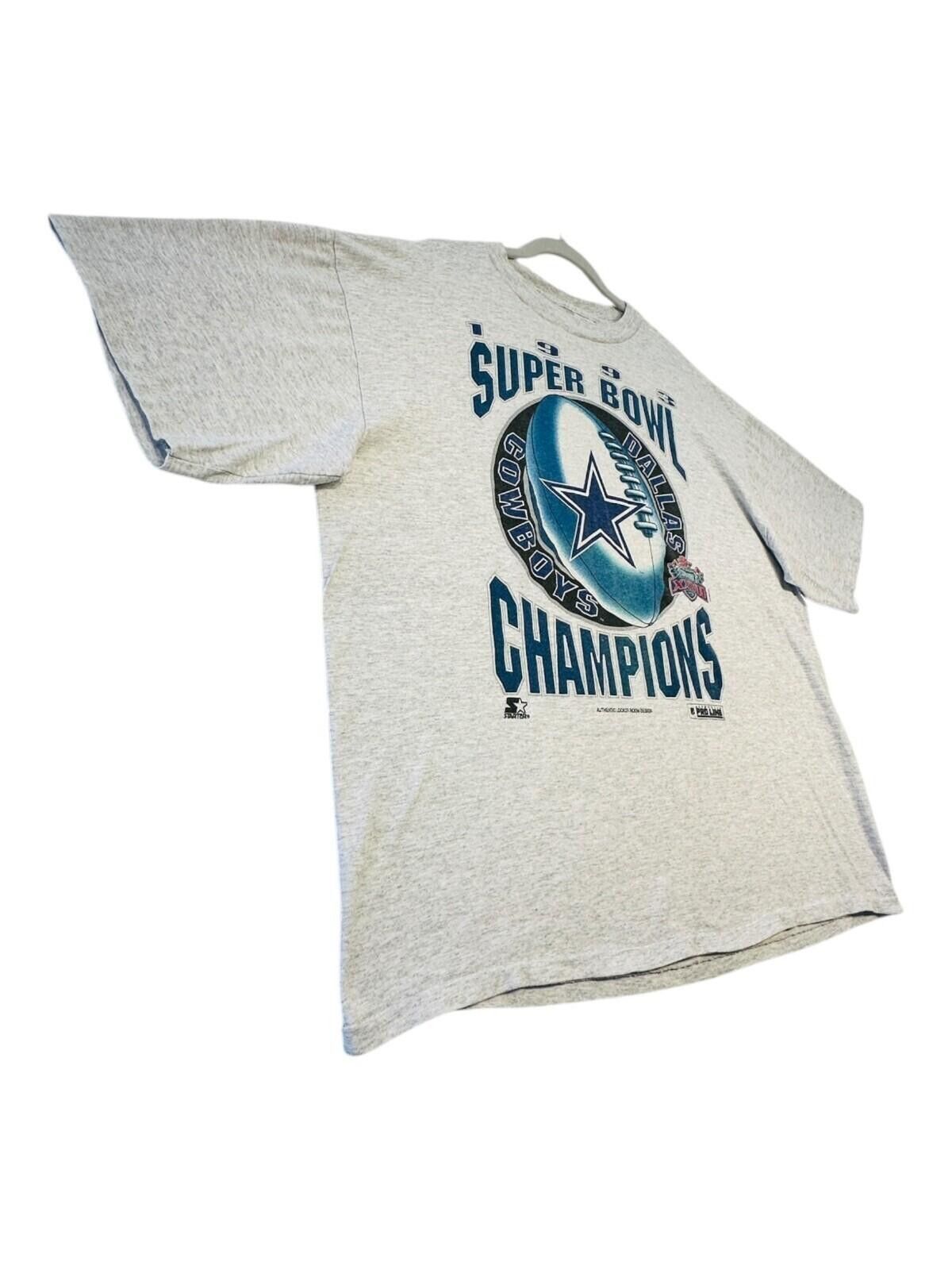 Starter Starter Dallas Cowboys T-Shirt Men's UK Size XL Grey Size US XL / EU 56 / 4 - 7 Thumbnail