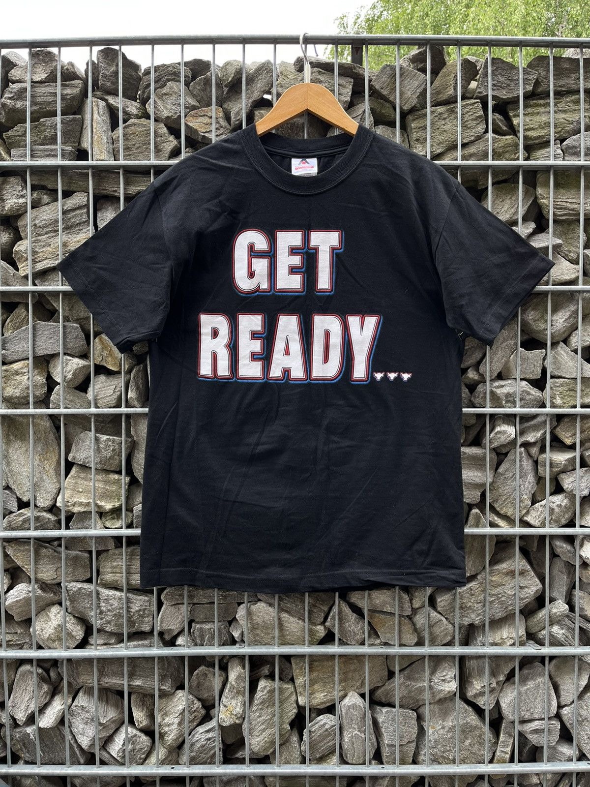 WWE Vintage Get Ready You Candy Ass Is Next WWE WWF 2002 Shirt Size US L / EU 52-54 / 3 - 2 Thumbnail