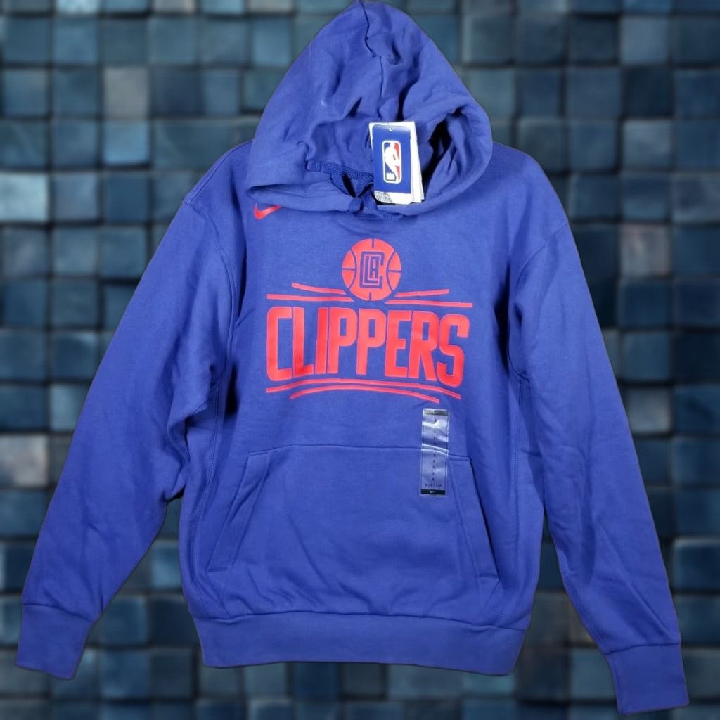 Nike Nike NBA Los Angeles Clippers Essential Fleece Men Small Blue Hoodie DR9427-495 Size US S / EU 44-46 / 1 - 1 Thumbnail