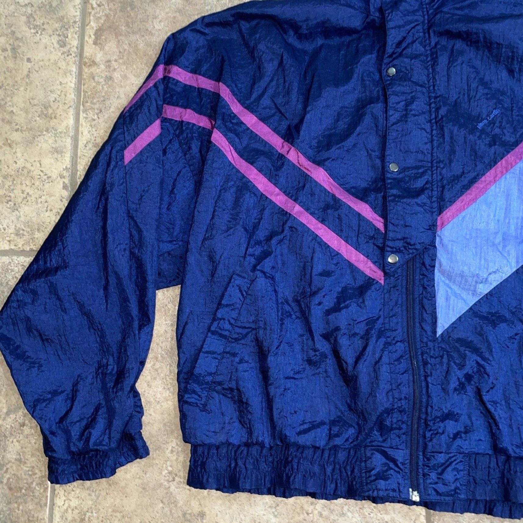 Pierre Cardin Pierre Cardin Mens Windbreaker Jacket Extra Large XL Size US XL / EU 56 / 4 - 3 Thumbnail