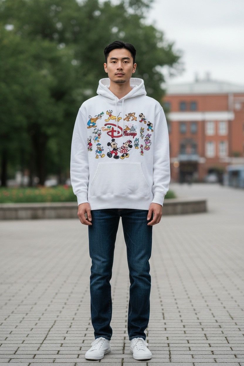 Disney VINTAGE 1990s TOKYO DISNEY RESORT HOODIE Size US S / EU 44-46 / 1 - 1 Thumbnail