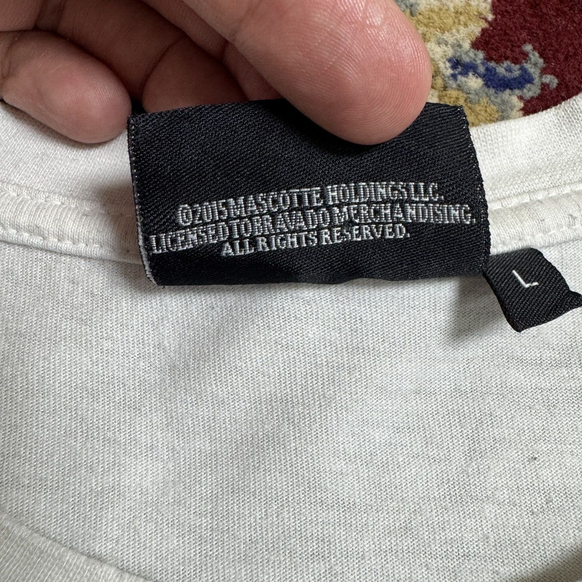 Kanye West 2015 Kanye West Yeezus tour merch tee Native Skull rare Size US L / EU 52-54 / 3 - 6 Thumbnail