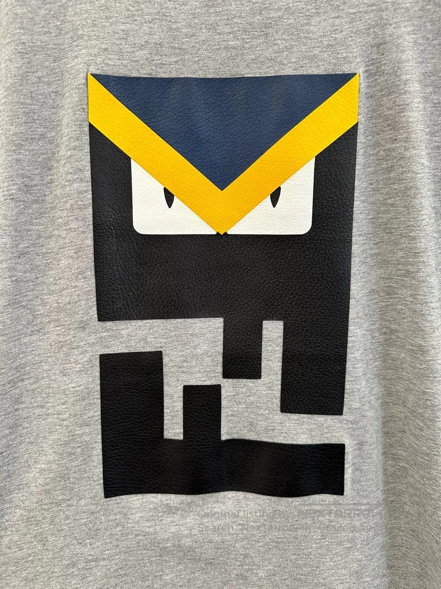 Japanese Brand Fendi Double F Monster Logo Men's Tee. Size US S / EU 44-46 / 1 - 3 Thumbnail