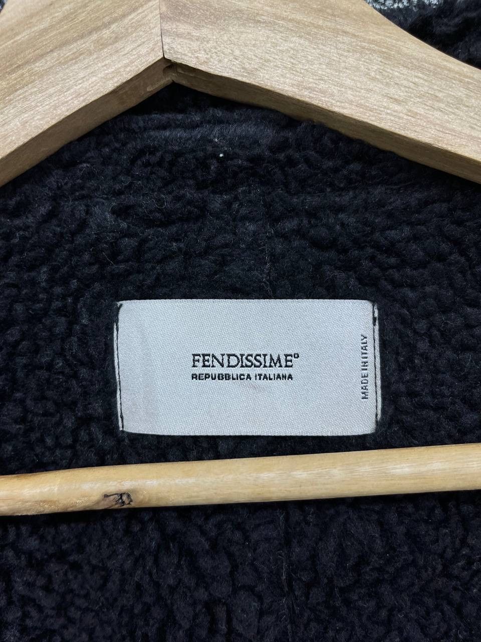 Fendi Vintage Fendi Fendissime Black Long Jacket Size XS / US 0-2 / IT 36-38 - 8 Thumbnail
