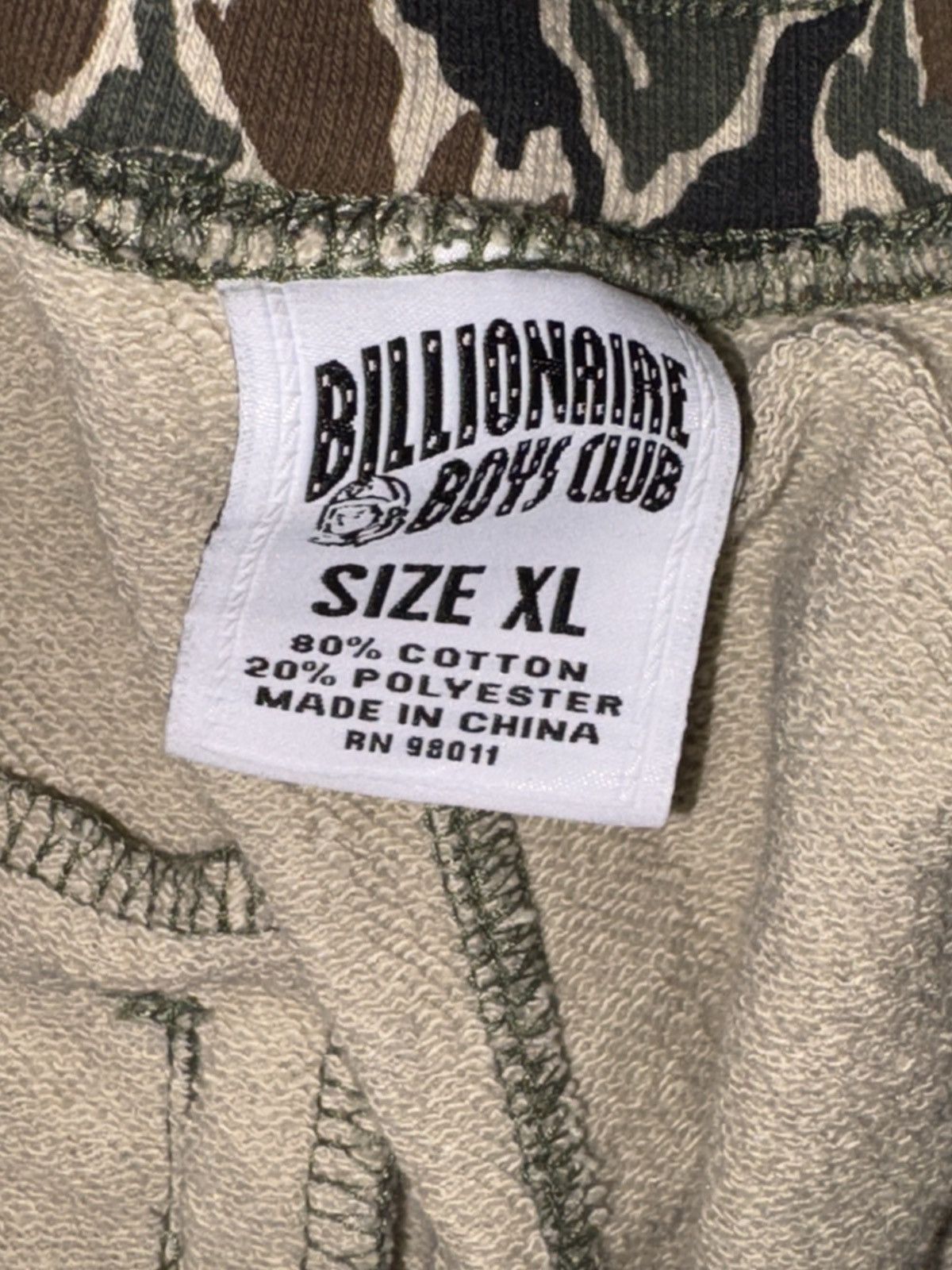 Billionaire Boys Club Billionaire Boys Club XL Camo Sweatpants Size US 36 / EU 52 - 6 Thumbnail