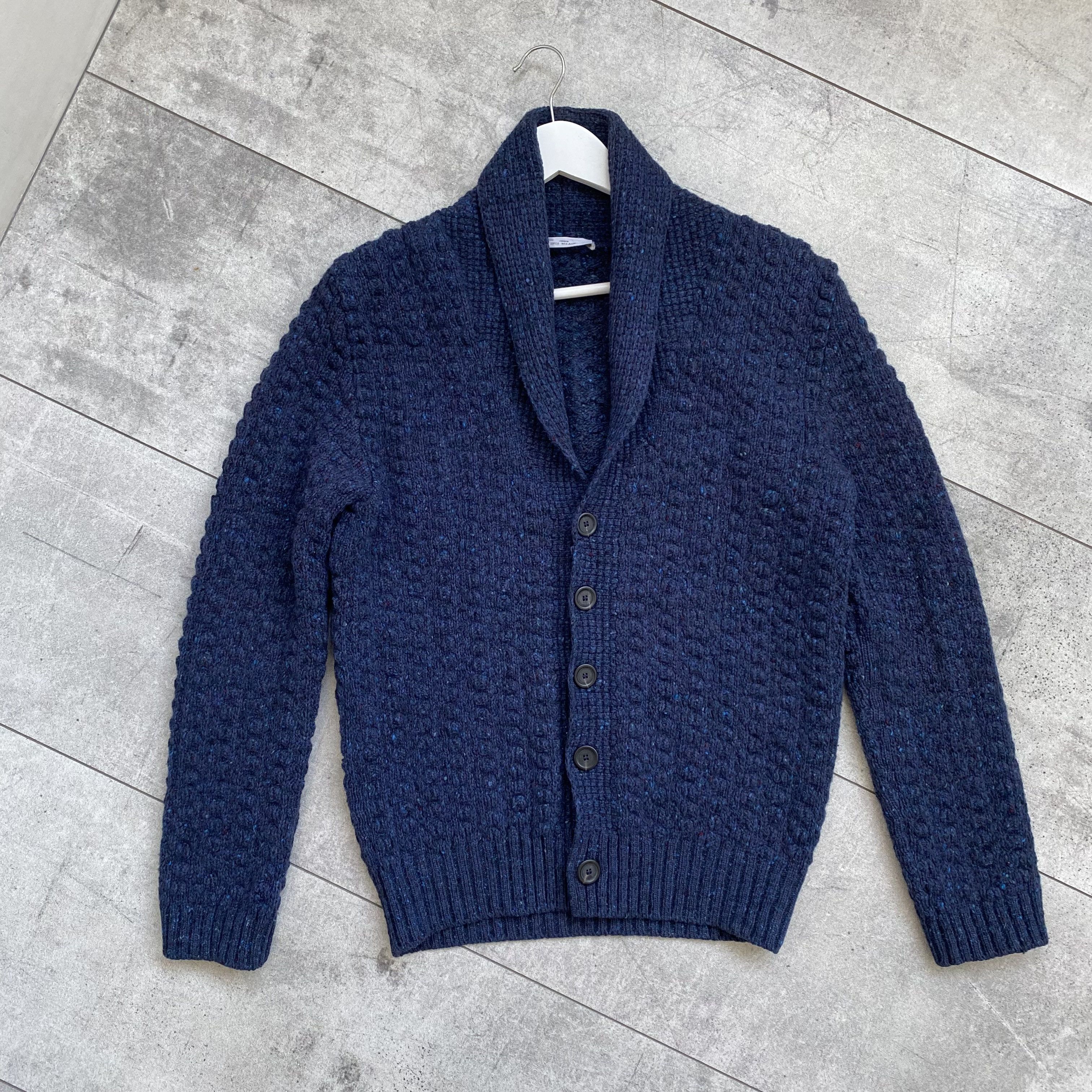 Inis Meain Inis Meain Cable-Knit Merino Wool Cardigan Size US S / EU 44-46 / 1 - 7 Thumbnail