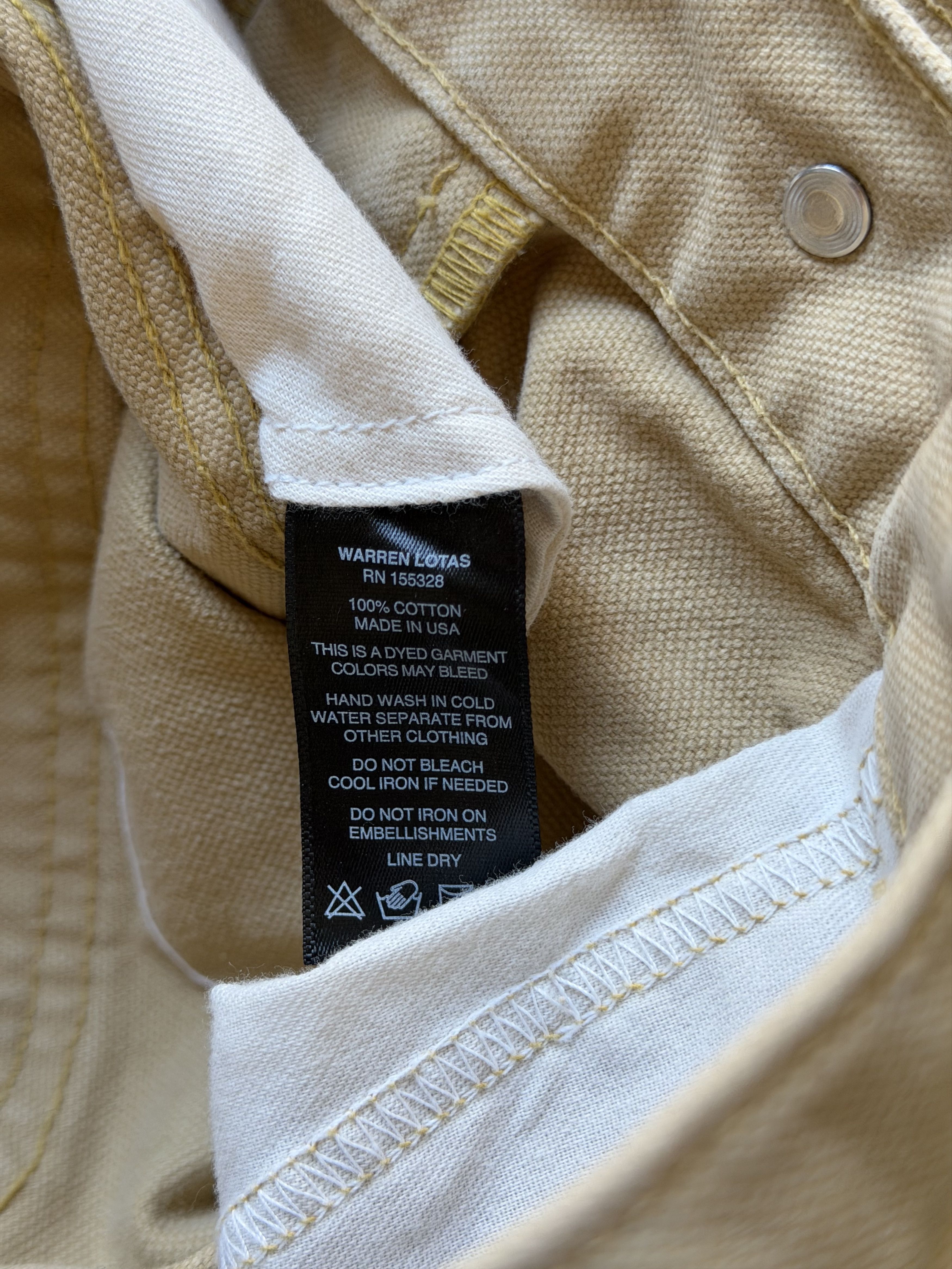 Warren Lotas Warren Lotas Normal Person Biker Pants in Khaki Size US 32 / EU 48 - 10 Thumbnail