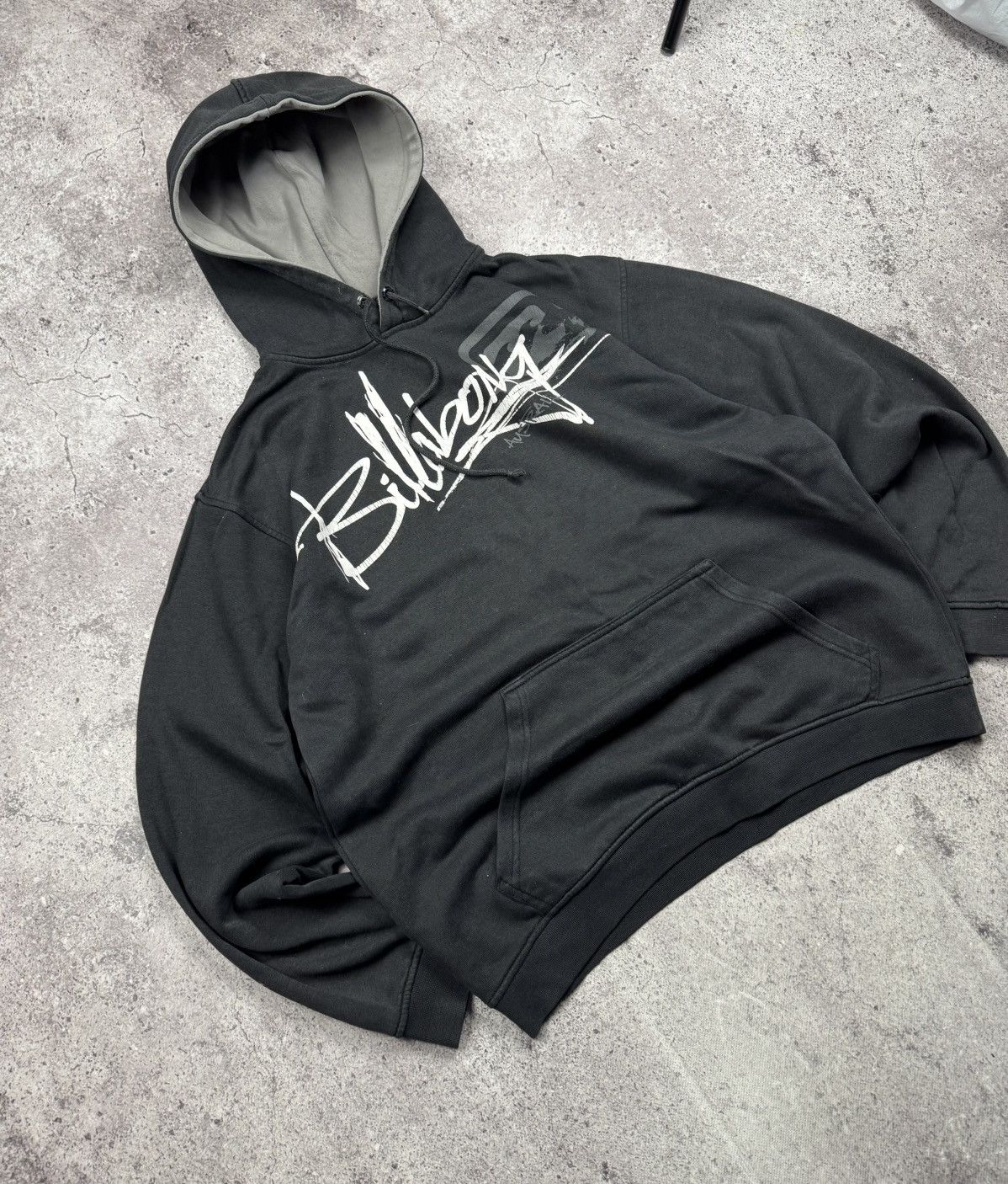 Billabong 💥VINTAGE BILLABONG FADED HOODIE EMBROIDERY BIG LOGO Y2K SWAG Size US M / EU 48-50 / 2 - 4 Thumbnail