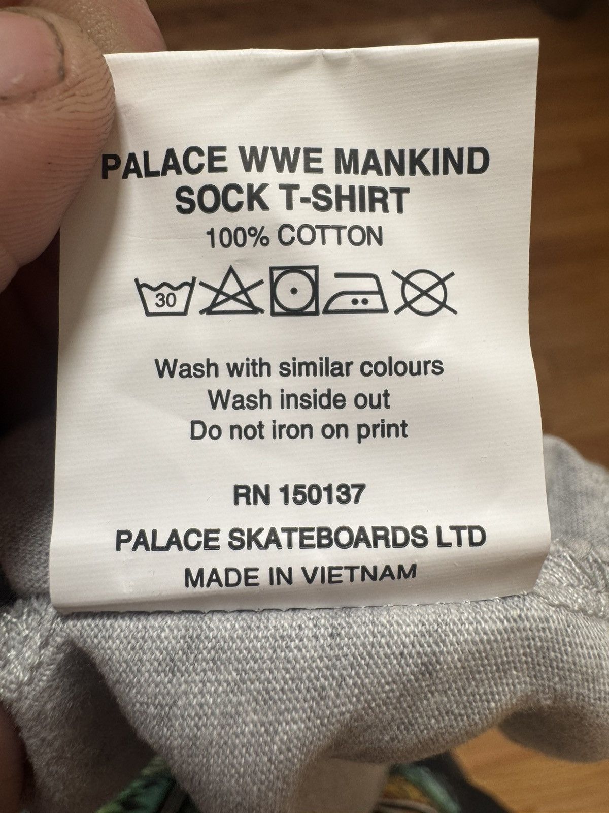 Palace Palace X WWE Mankind Tee Size US XL / EU 56 / 4 - 4 Thumbnail
