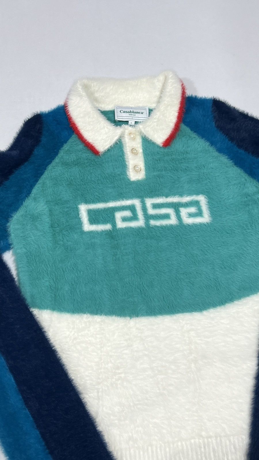 Casablanca Casablanca Sport Fluffy Polo Top Size US L / EU 52-54 / 3 - 2 Thumbnail