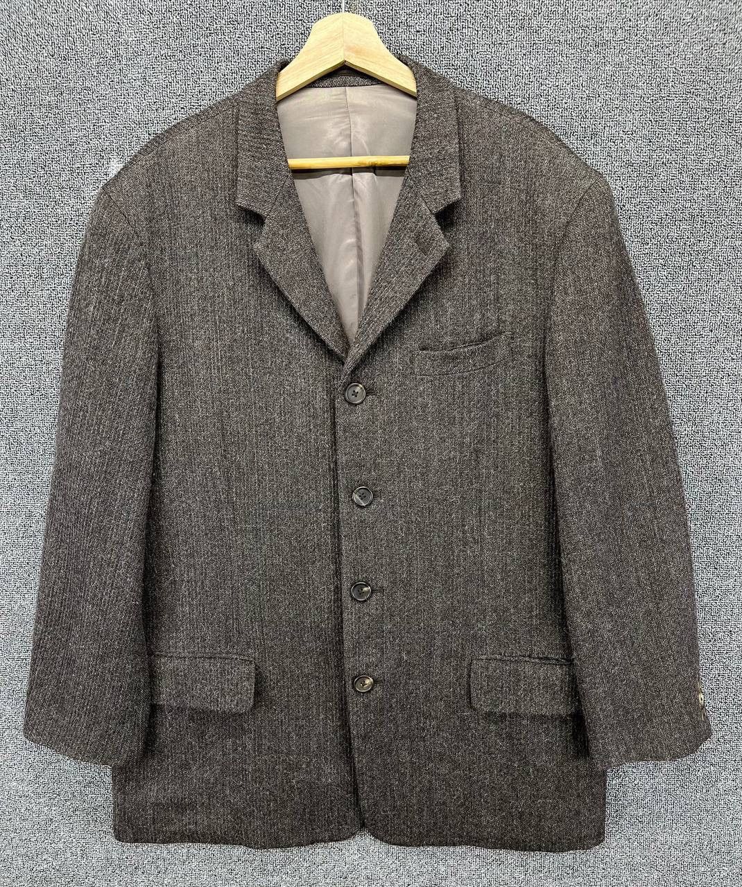 Vintage × Yohji Yamamoto Vintage 80s Yohji Yamamoto Y’S For Men Wool Jacket Size US L / EU 52-54 / 3 - 1 Thumbnail