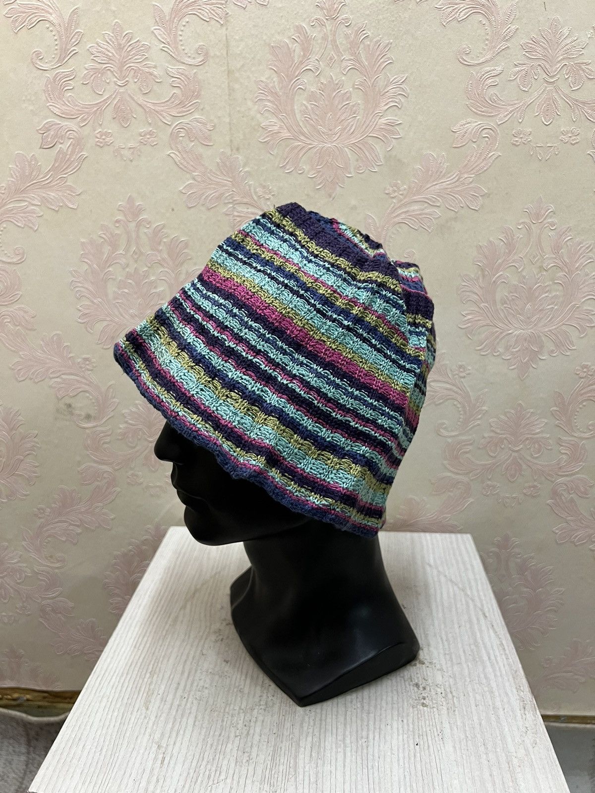 Japanese Brand × Kenzo Japanese Brand Kenzo Jungle Crochet Beanie Hats Size ONE SIZE - 3 Thumbnail