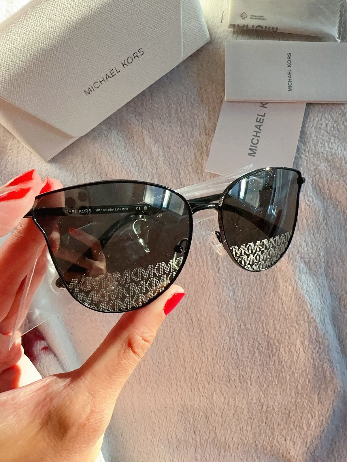 Michael Kors Michael Kors Sunglasses MK1120 SALT LAKE CITY 10056G Shiny B Size ONE SIZE - 1 Thumbnail